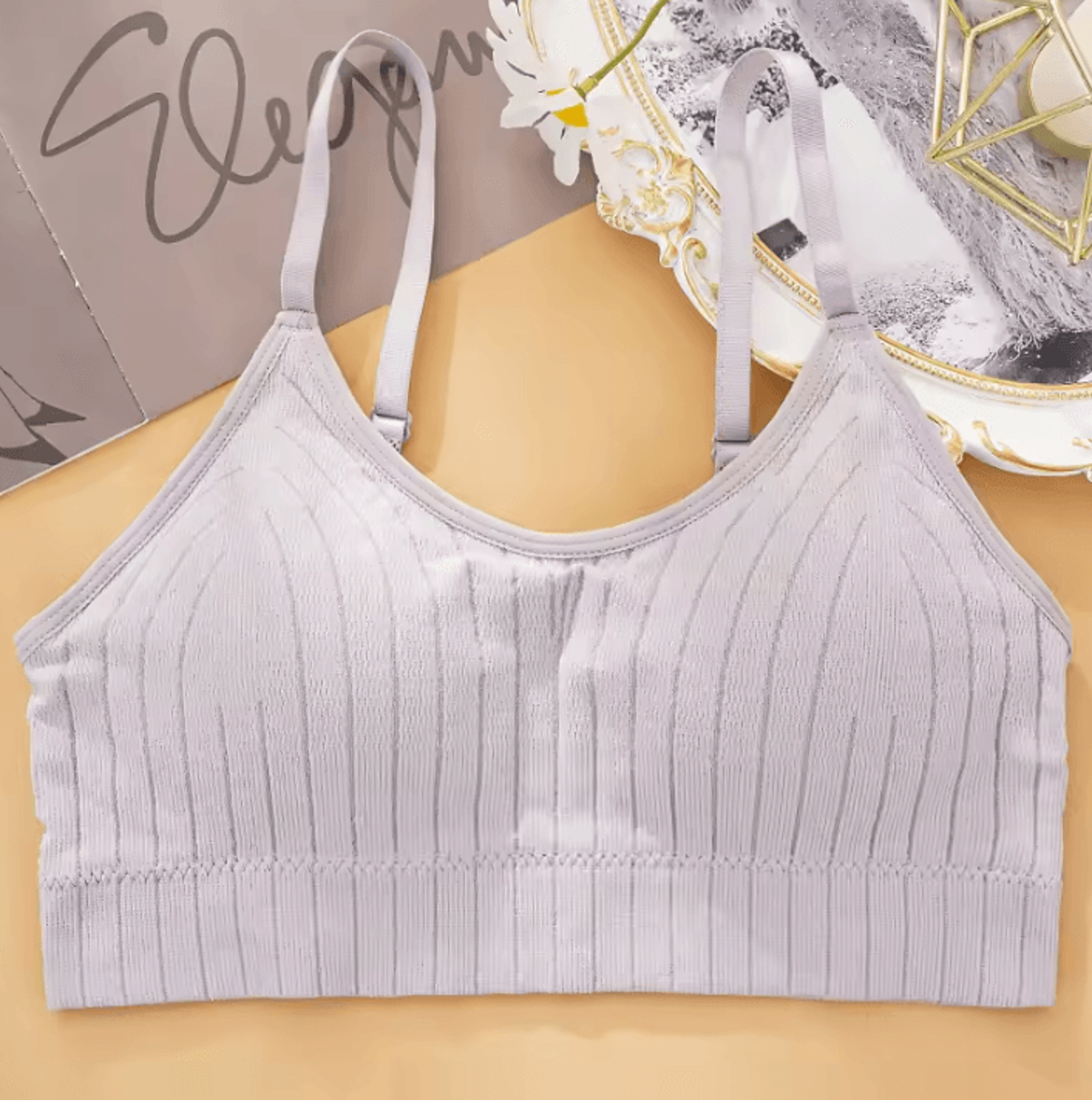 Sexy Wireless Bralette Bra One Size 4060kg  Seamless Padded Womens Comfort Top For Sleep Sport And  9