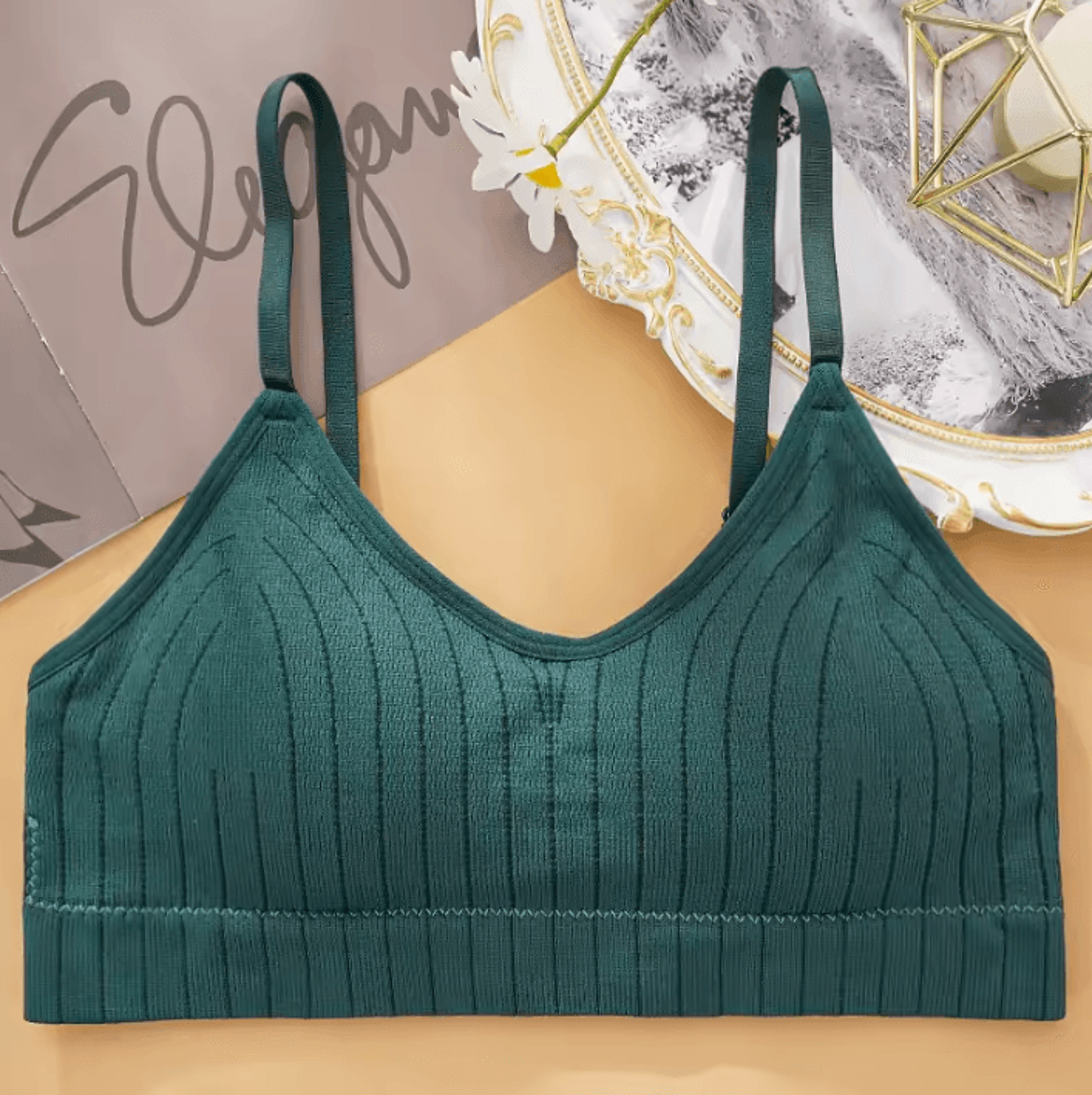 Sexy Wireless Bralette Bra One Size 4060kg  Seamless Padded Womens Comfort Top For Sleep Sport And  12