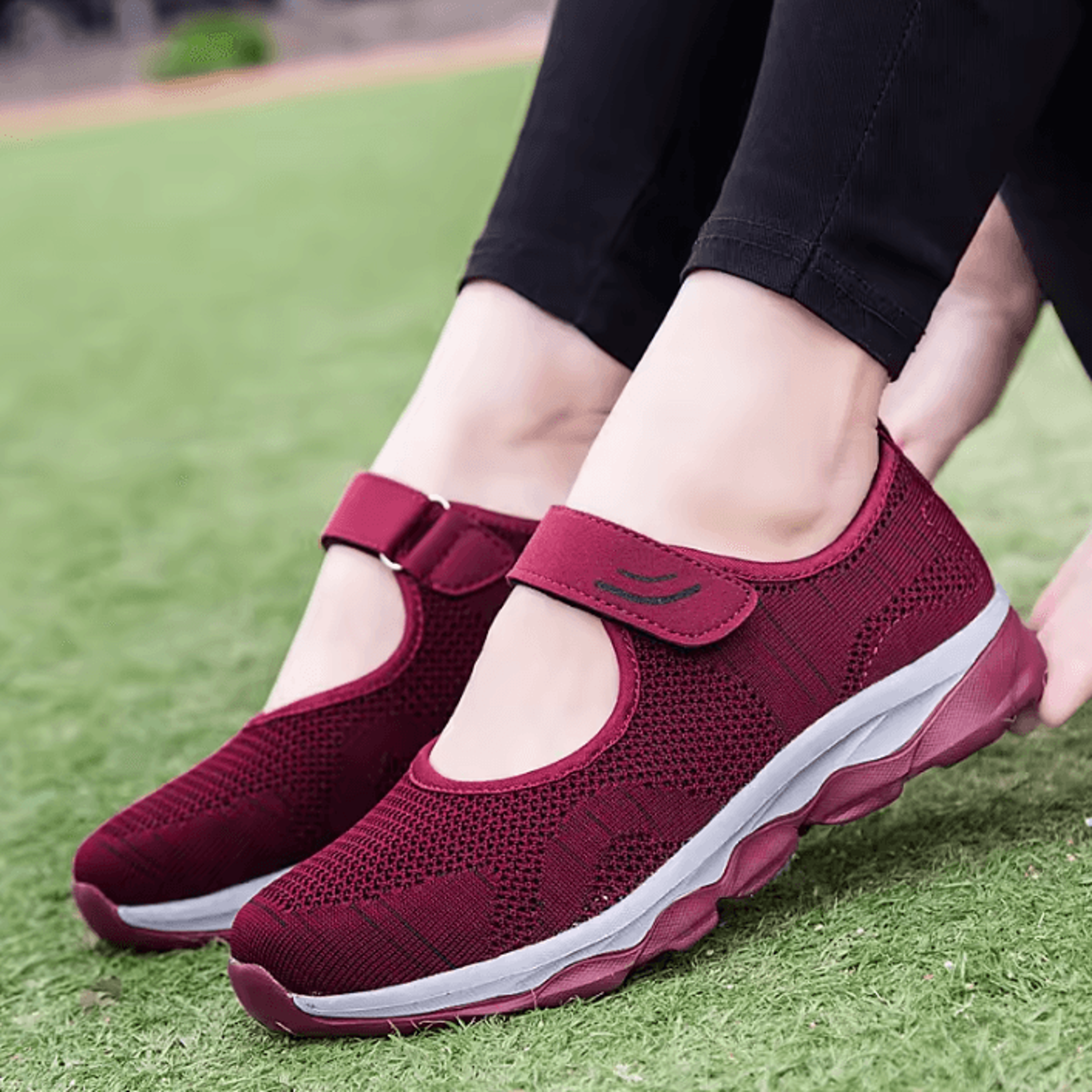 Summer Fashion Women Flat Platform Shoes  Breathable Mesh Casual Sneakers And Boat Style Footwear 6