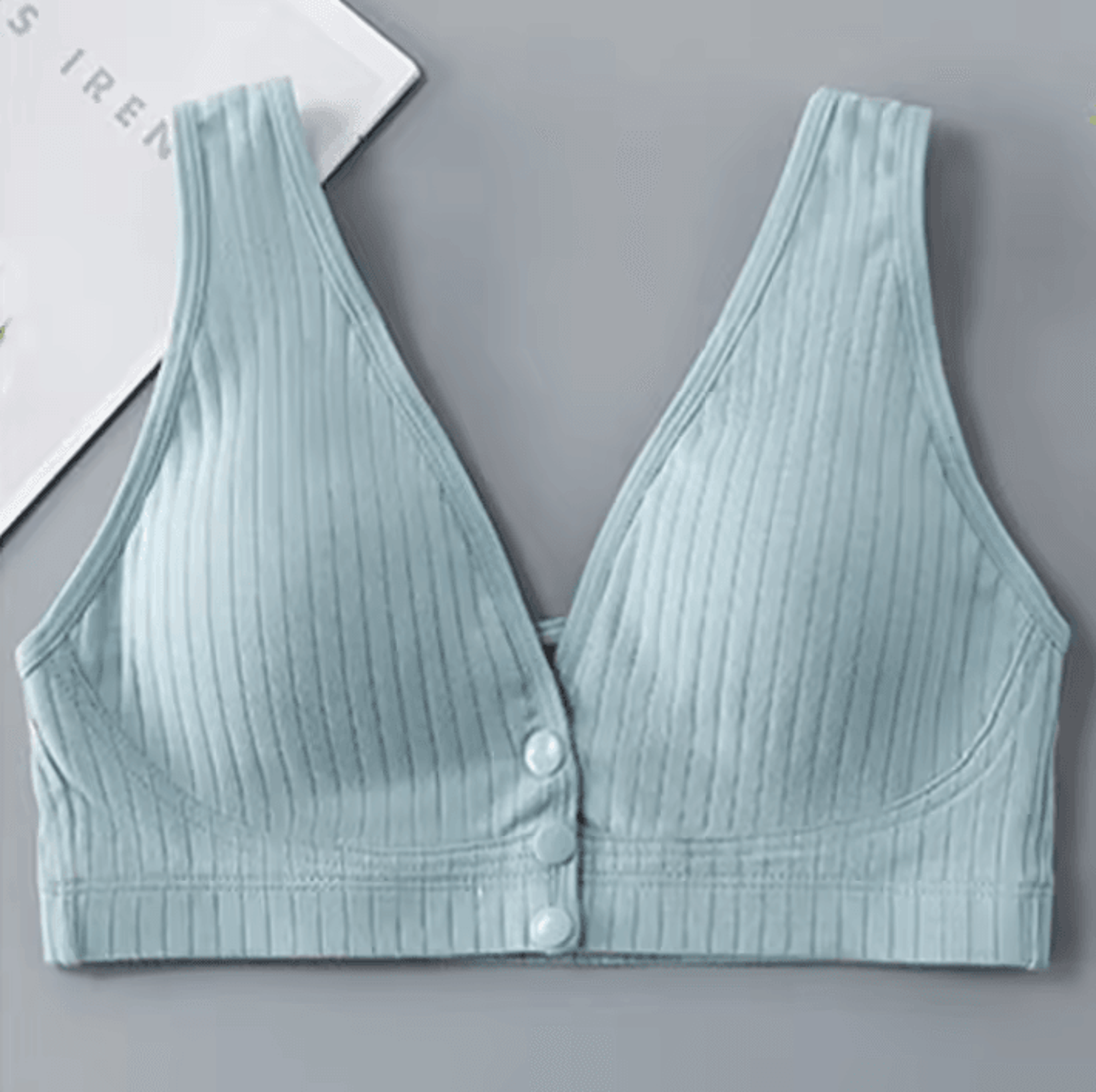 Pure Cotton Nursing Bra  Breastfeeding Maternity Bralette For Pregnancy And Plus Size Comfort 2