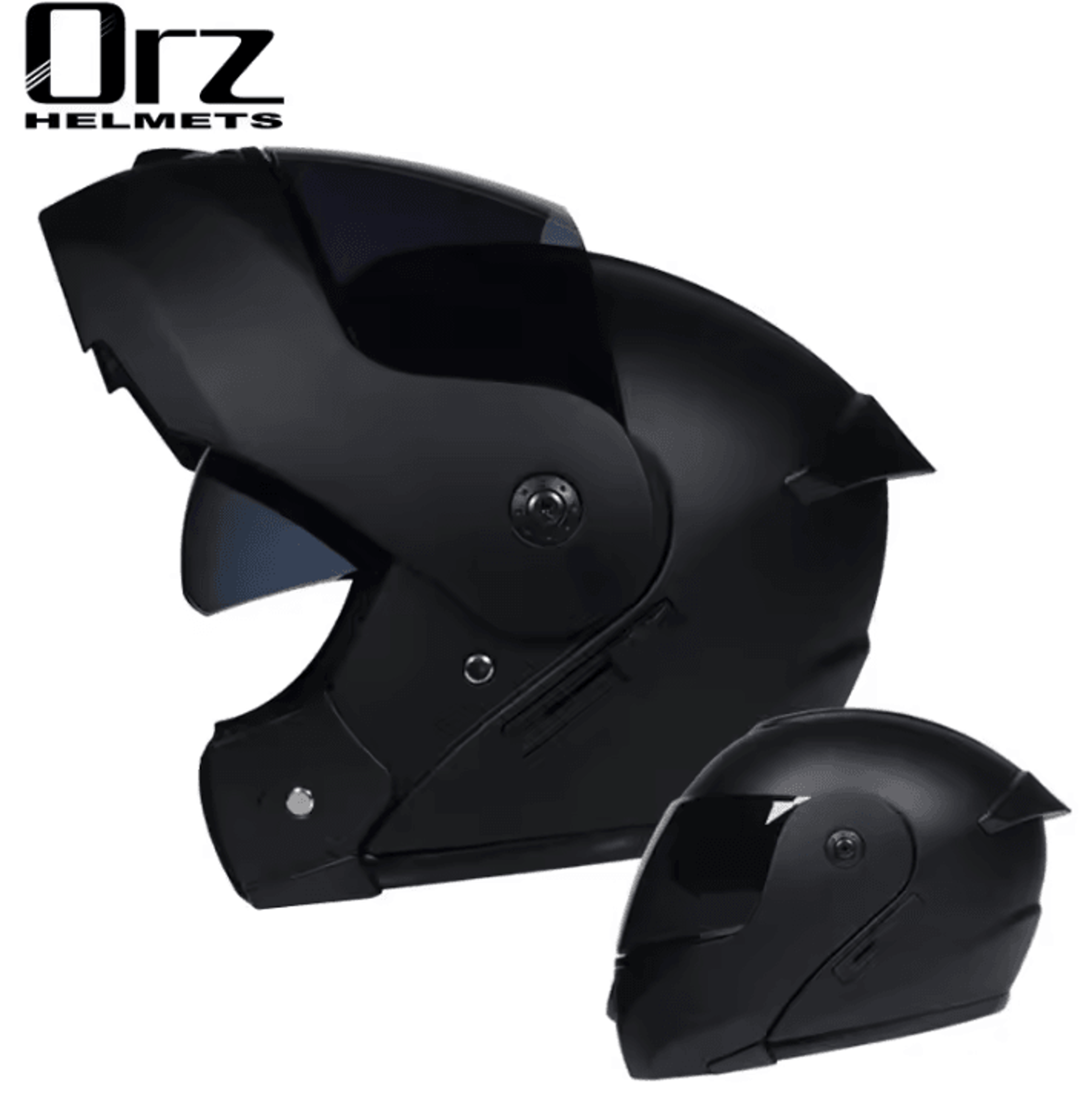DOT Approved Modular Motorcycle Helmet  Flip Up Dual Lens Racing Helmet With Inner Visor 8