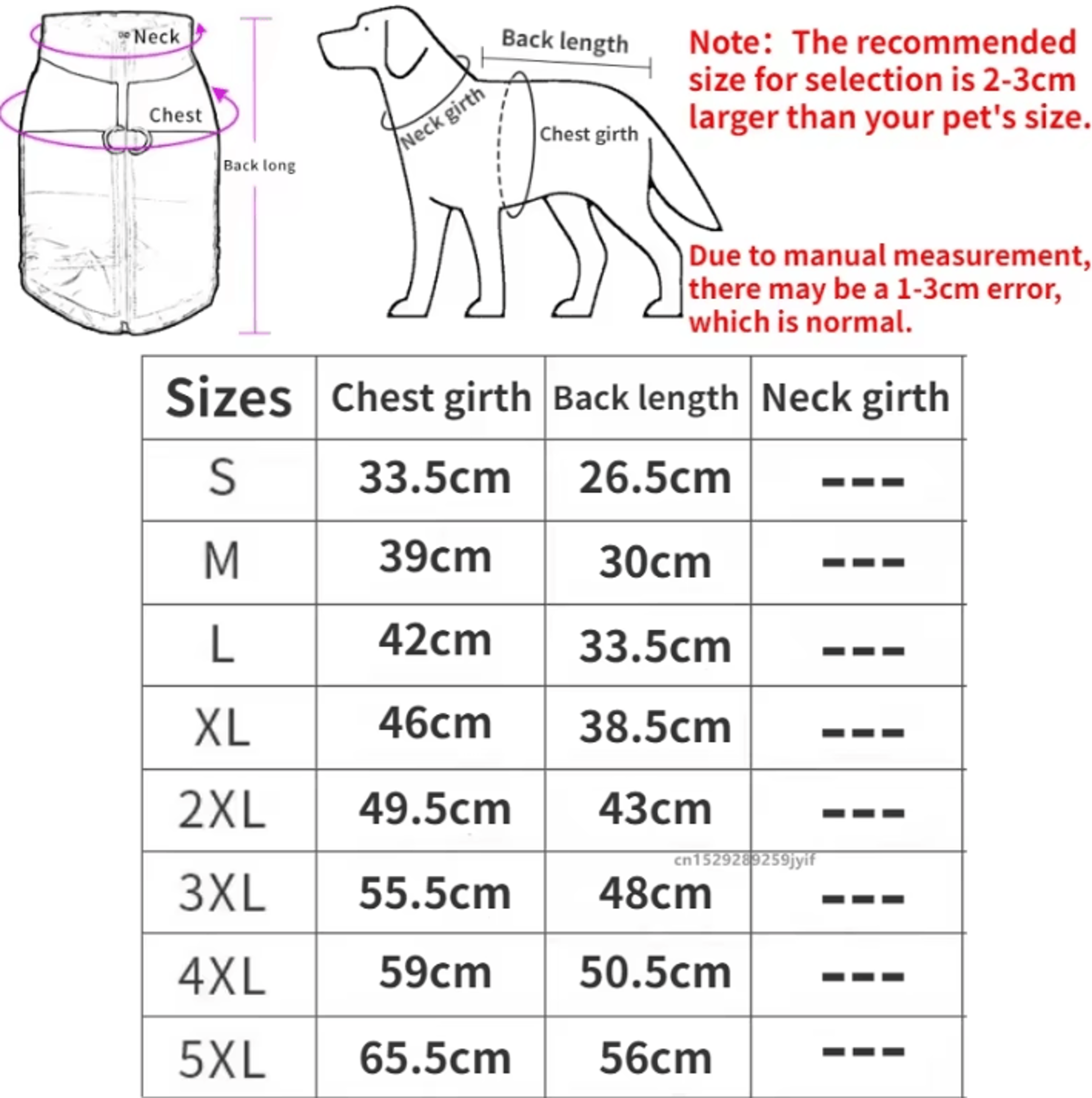 Waterproof Dog Coat  Padded Winter Vest For Small Medium And Large Dogs 1