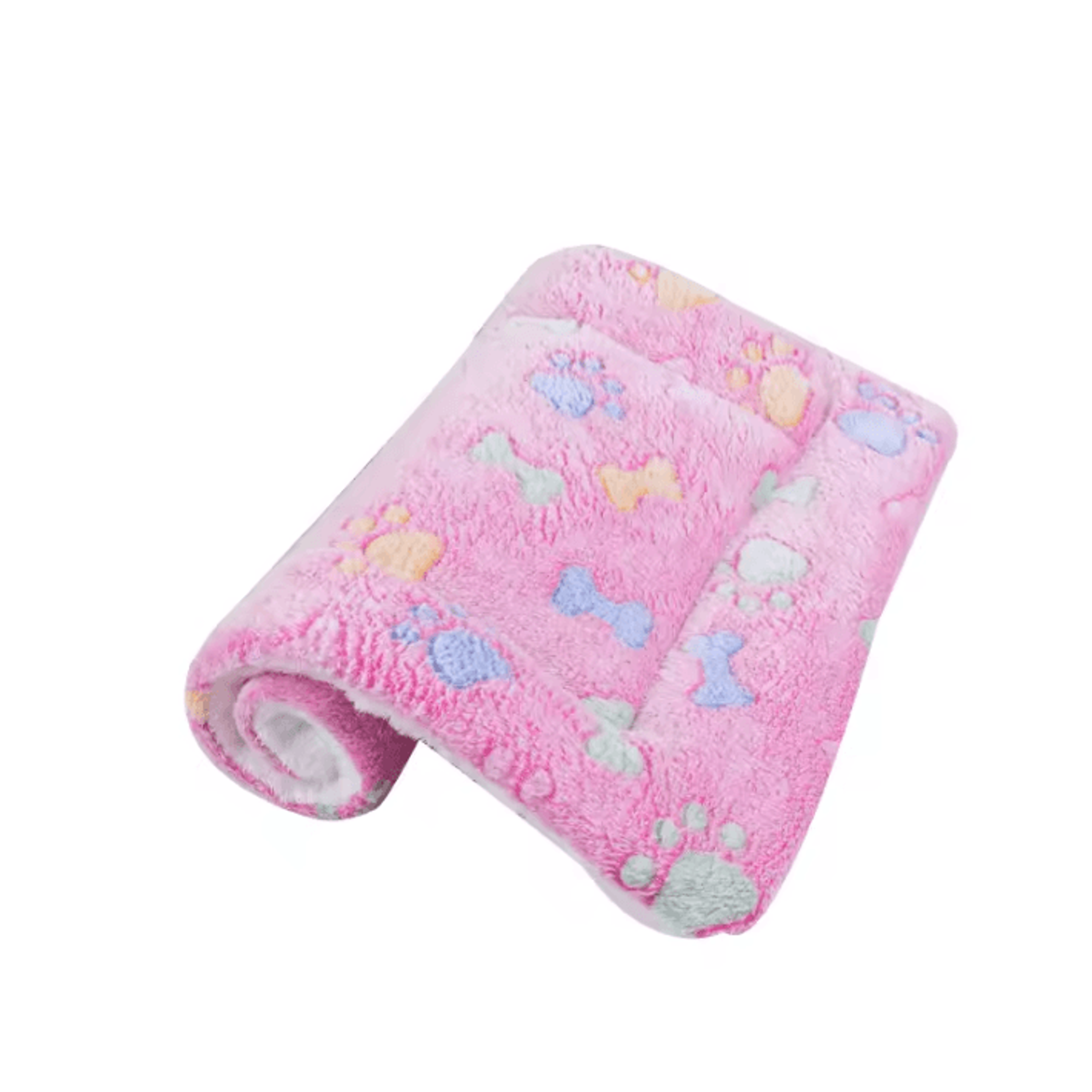 Flannel Dog Bed Blanket  Thickened Washable Cushion Mat For Puppies And Pets 8