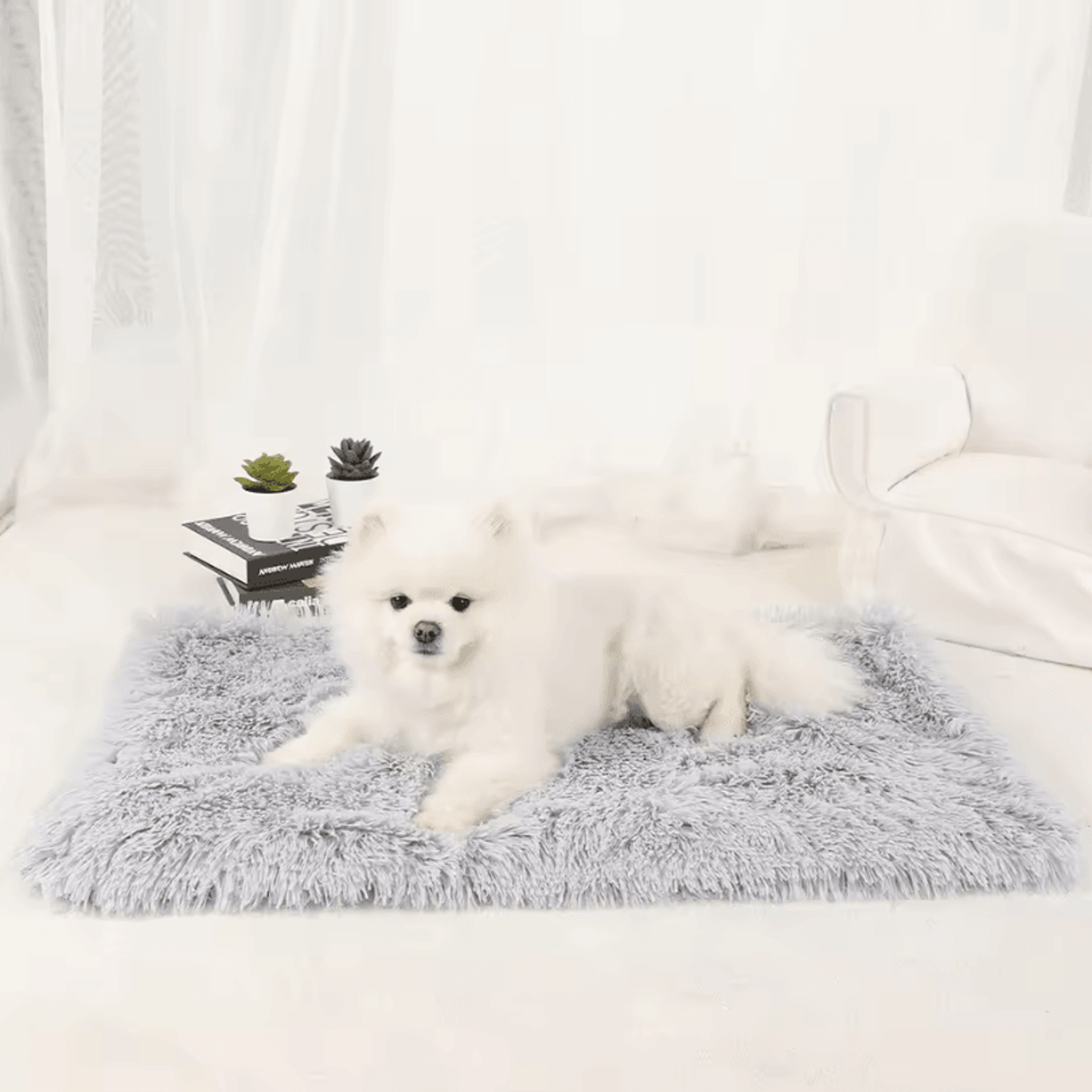 Washable Dog Blanket Bed  Warm Plush Mat For Dogs Puppies And Cats 10