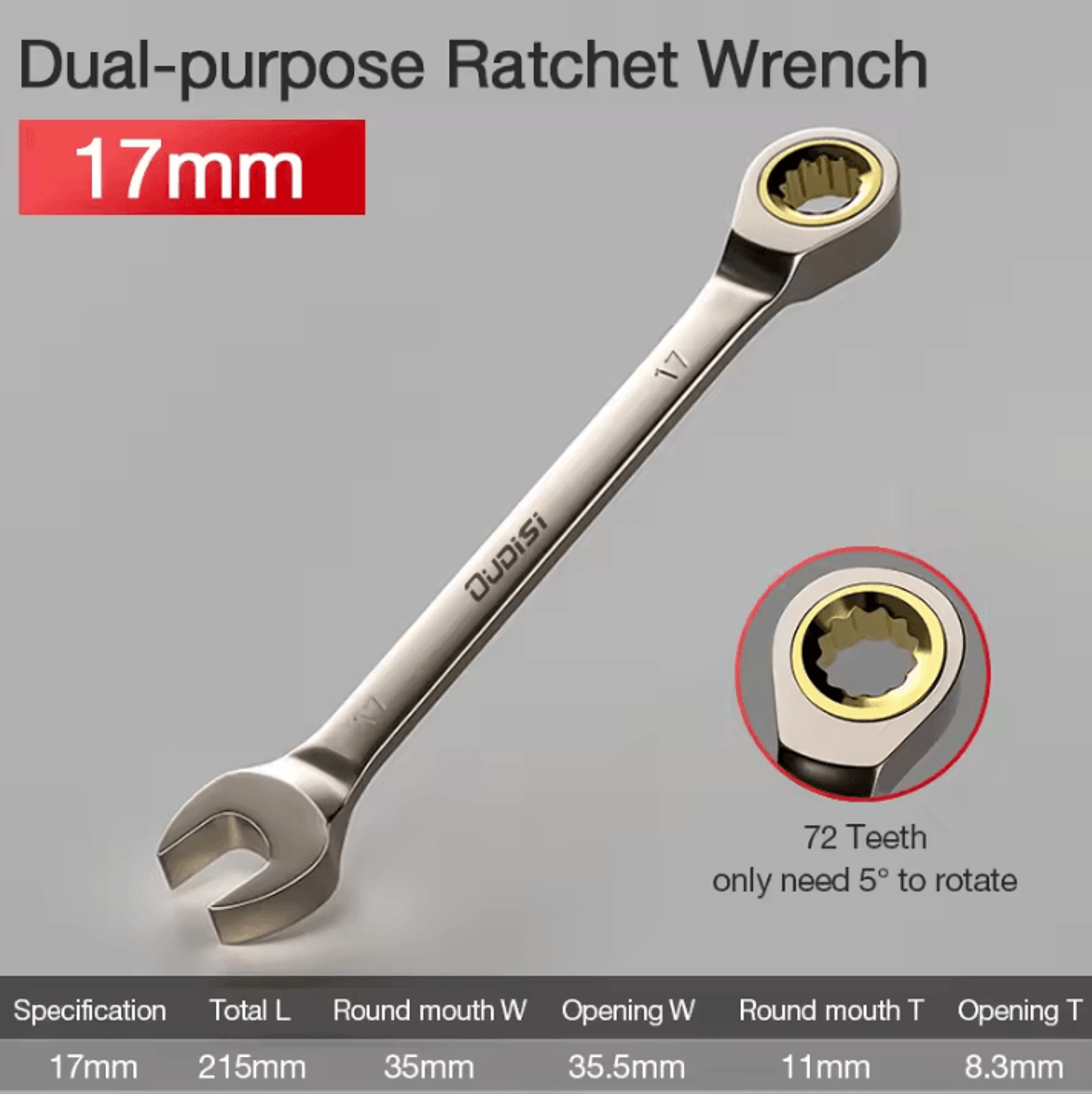 Flexible Ratchet Wrench  Universal Torque Spanner For Car Repair And Hand Tool Use 16