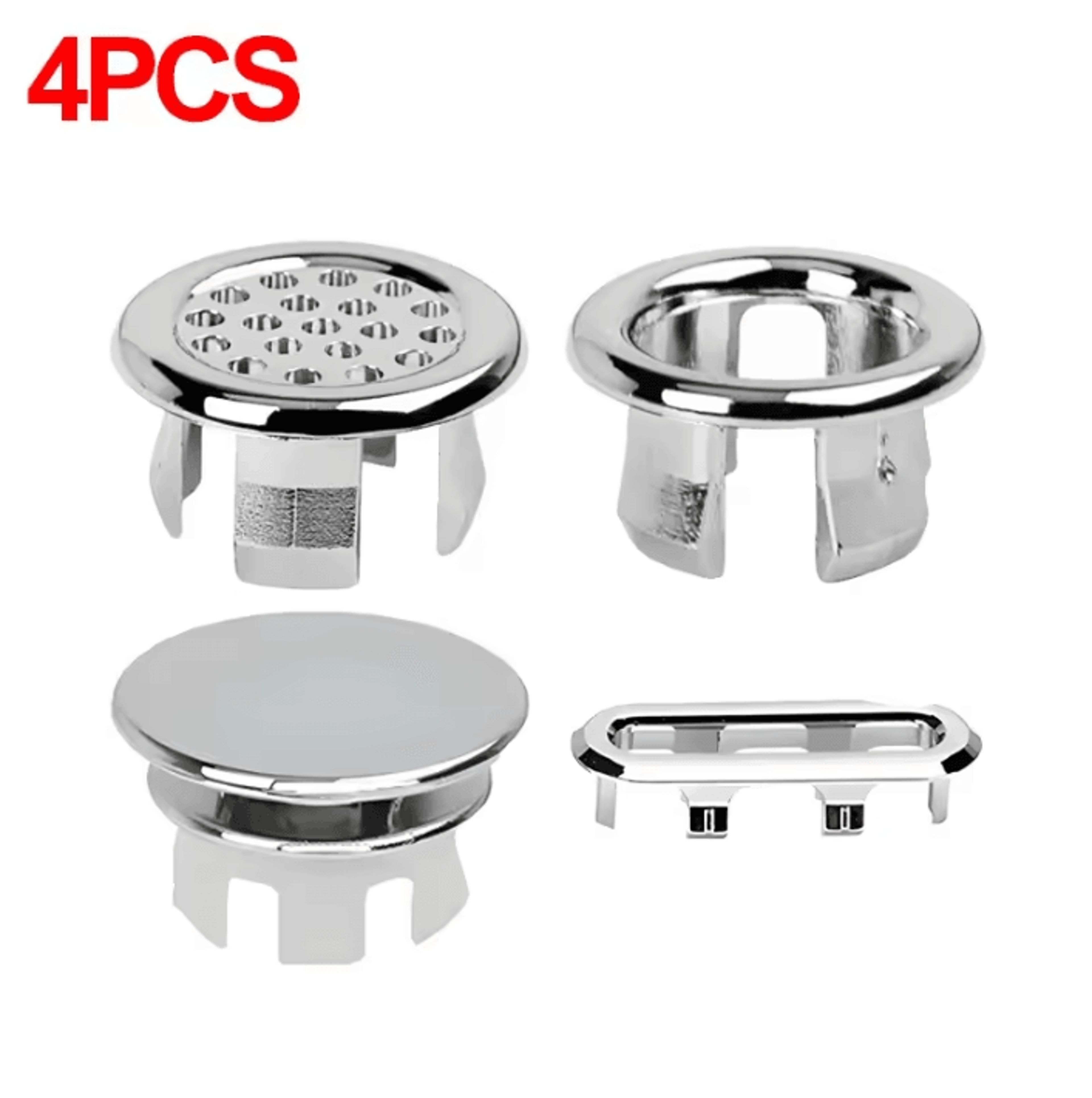 Sink Overflow Plug  Wash Basin And Kitchen Bathroom Drain Cover Replacement 20