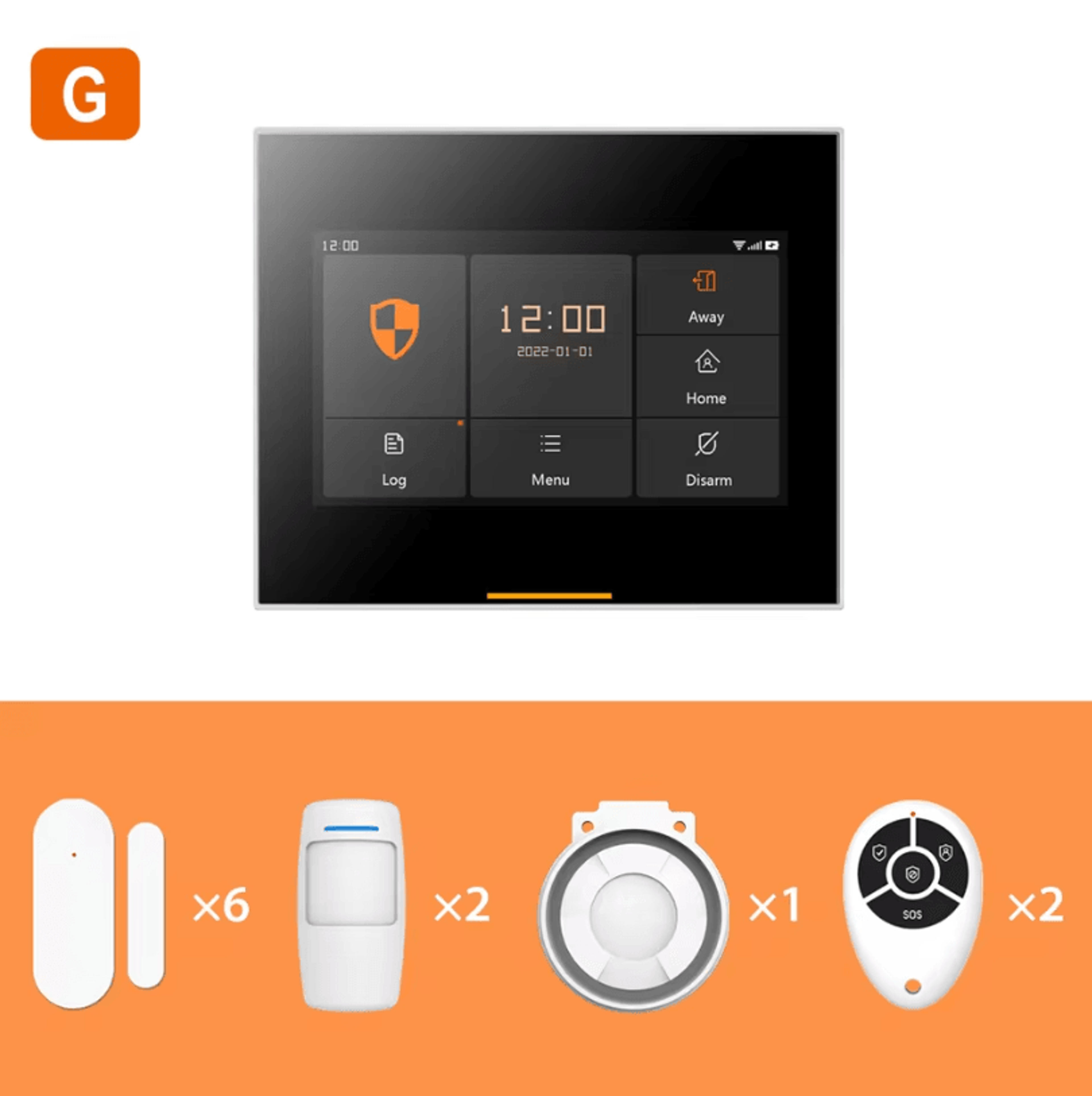 Smart Home Alarm System  Tuya WiFi Wireless Security Kit Compatible With Alexa And Google Home 8