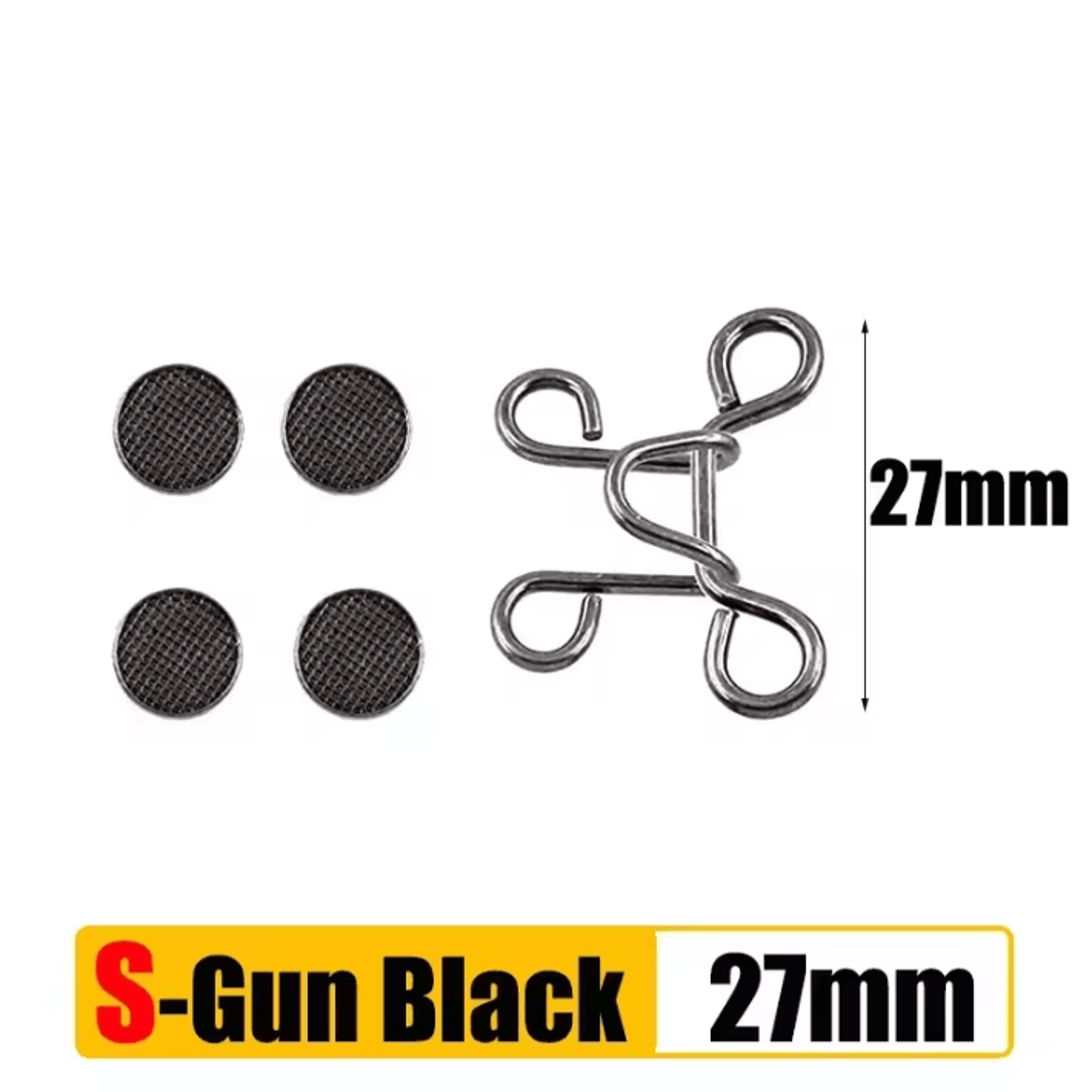 Adjustable Waist Button Extenders Set  NoSew Jeans Waist Adjuster For Instant Fit 5