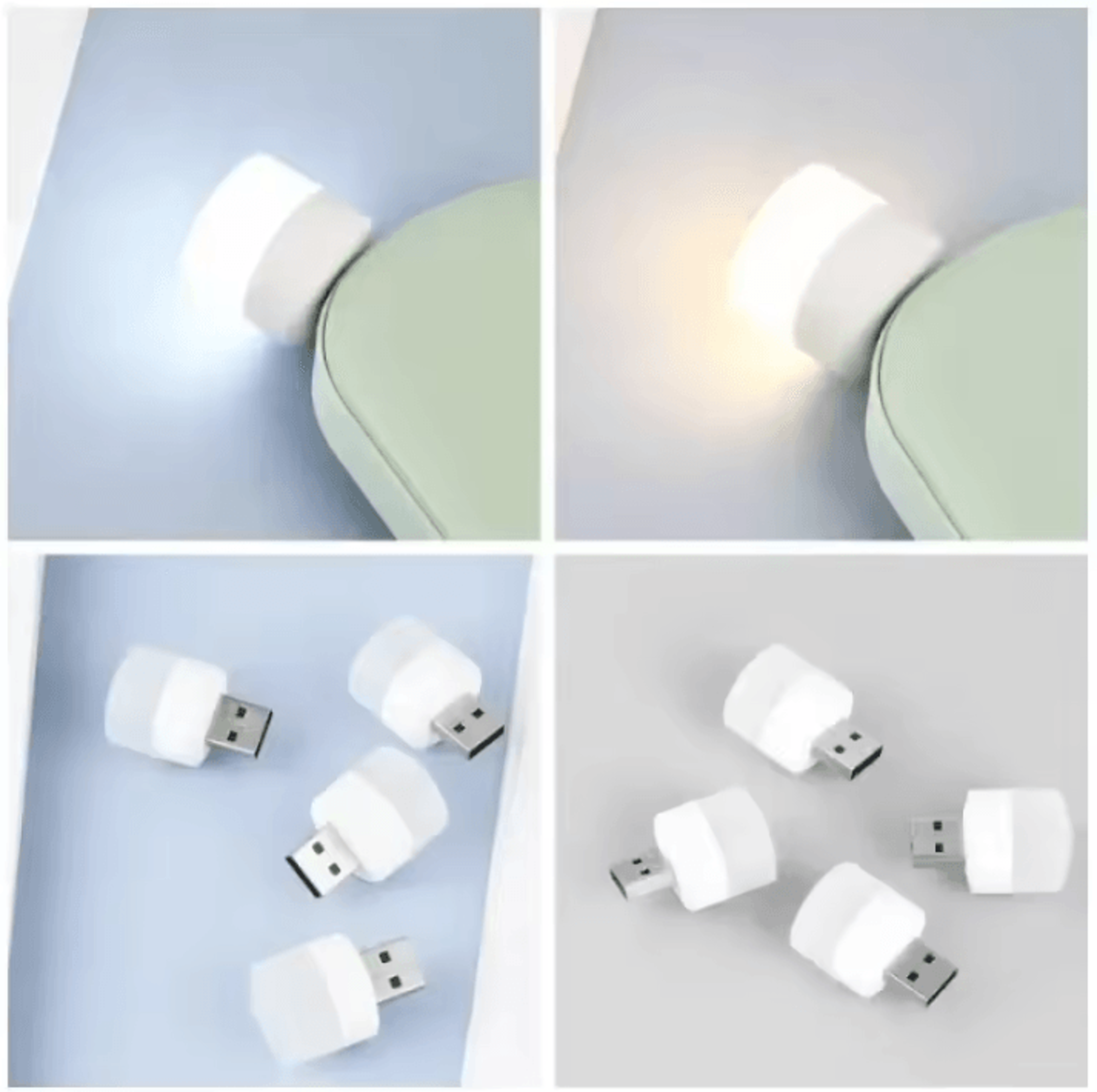 USB Night Light  Mini LED Reading Lamp With Eye Protection For Home And Travel 3