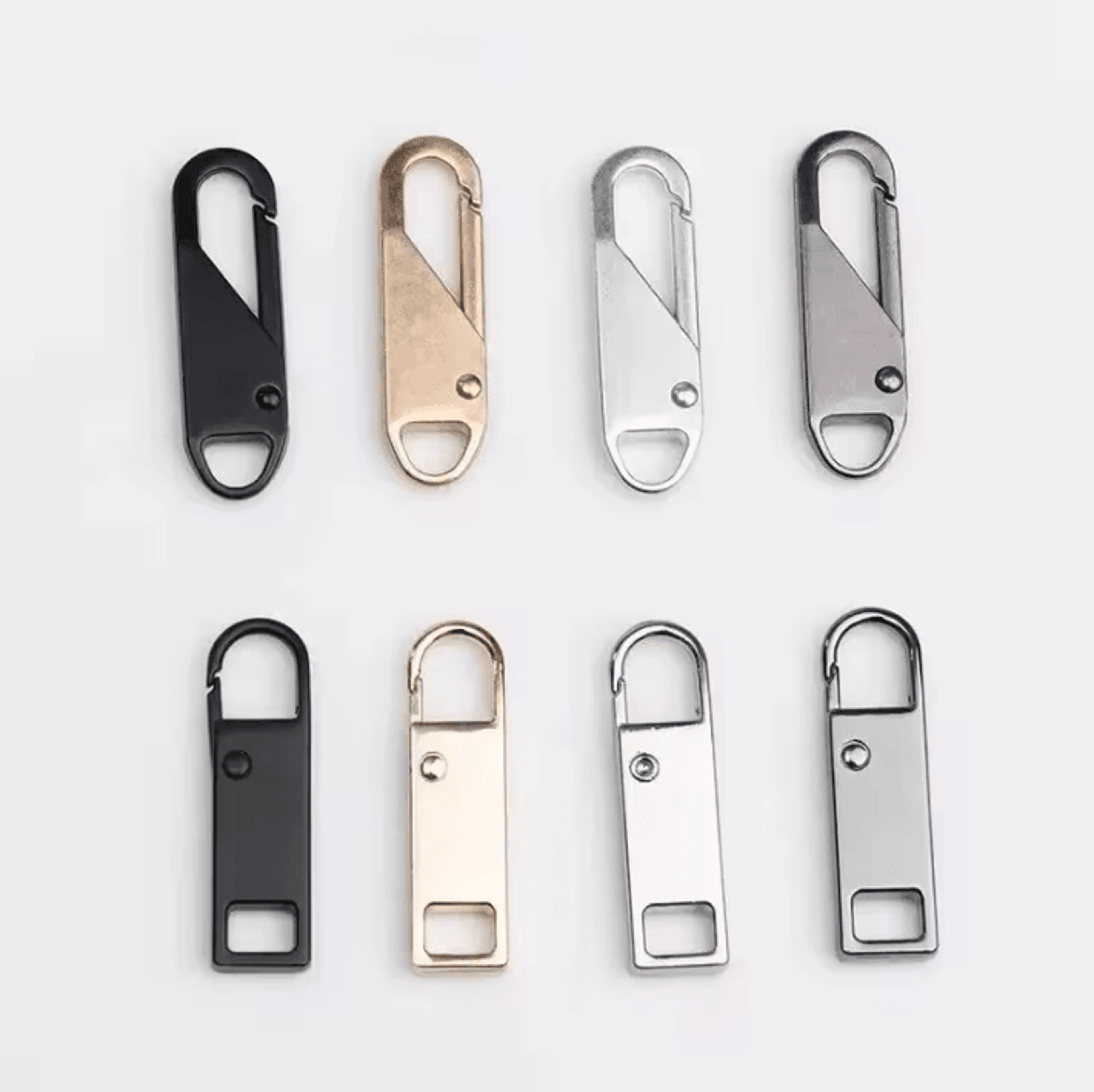 Detachable Zipper Pulls  MultiColor Replacement Accessories For Jeans And Backpacks 8