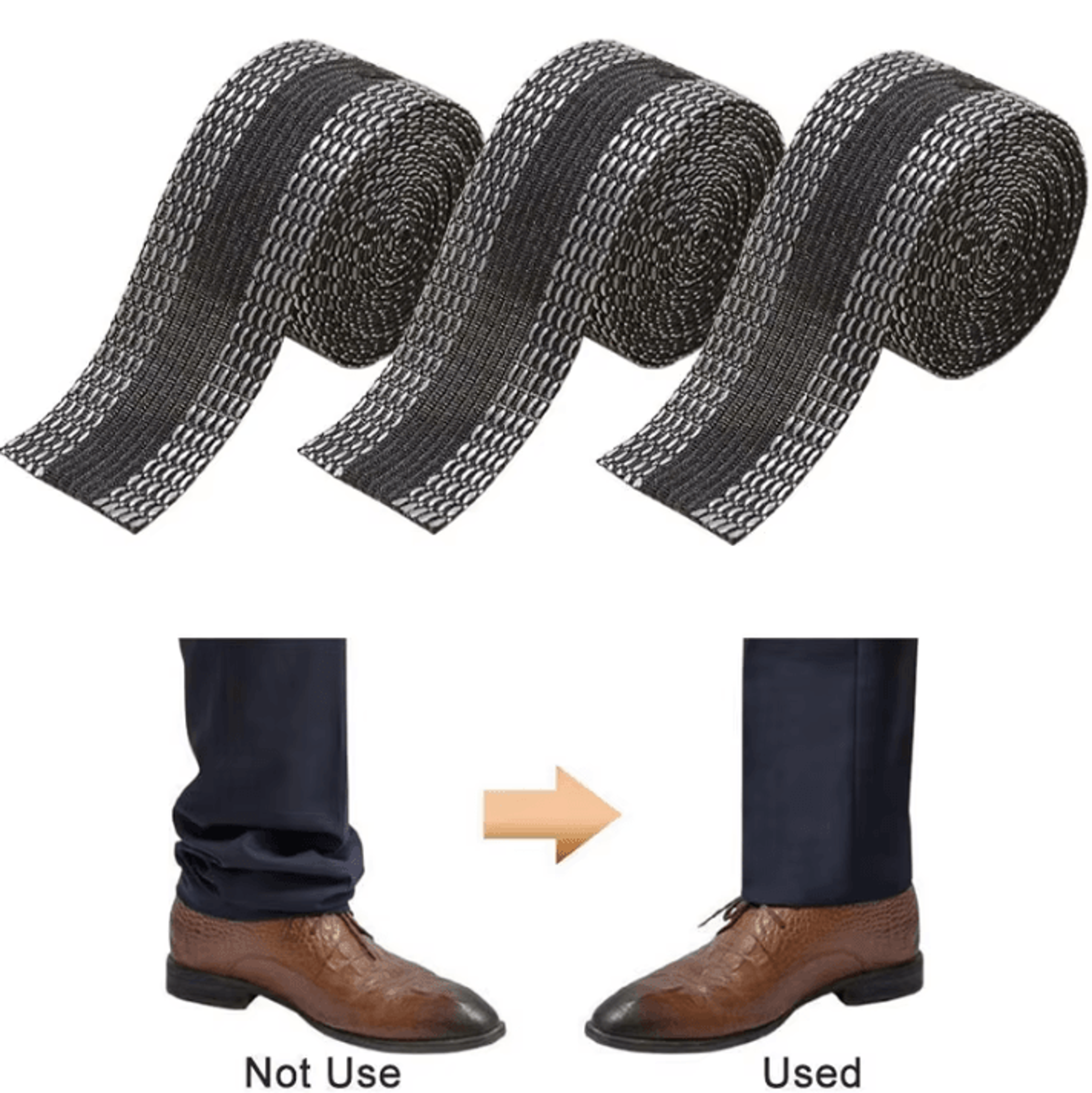DIY IronOn Pants Hem Tape  SelfAdhesive Fabric Repair For Jeans  Clothing 4