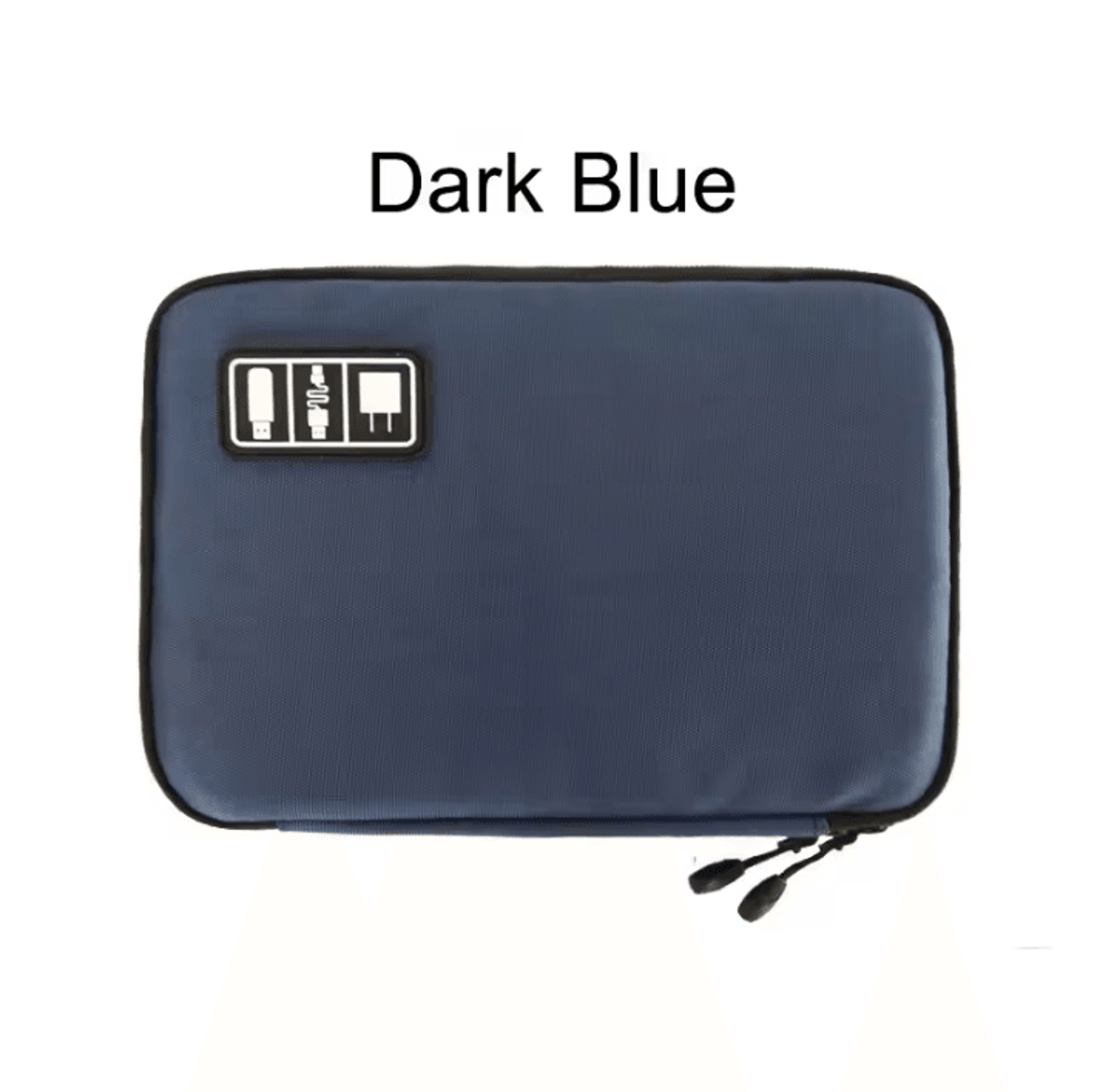 Waterproof Electronic Accessory Organizer Bag  USB  Charger Storage 9