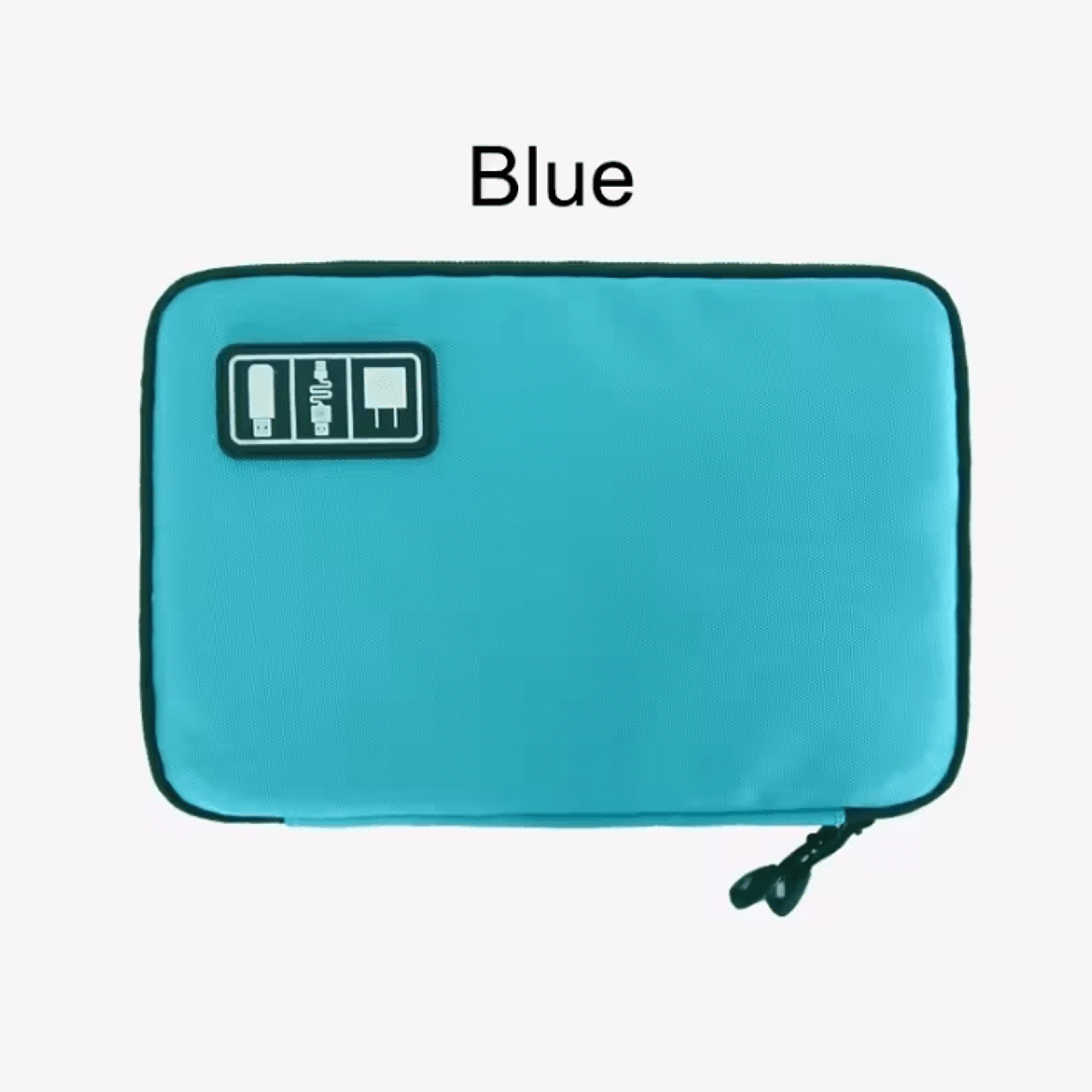 Waterproof Electronic Accessory Organizer Bag  USB  Charger Storage 8