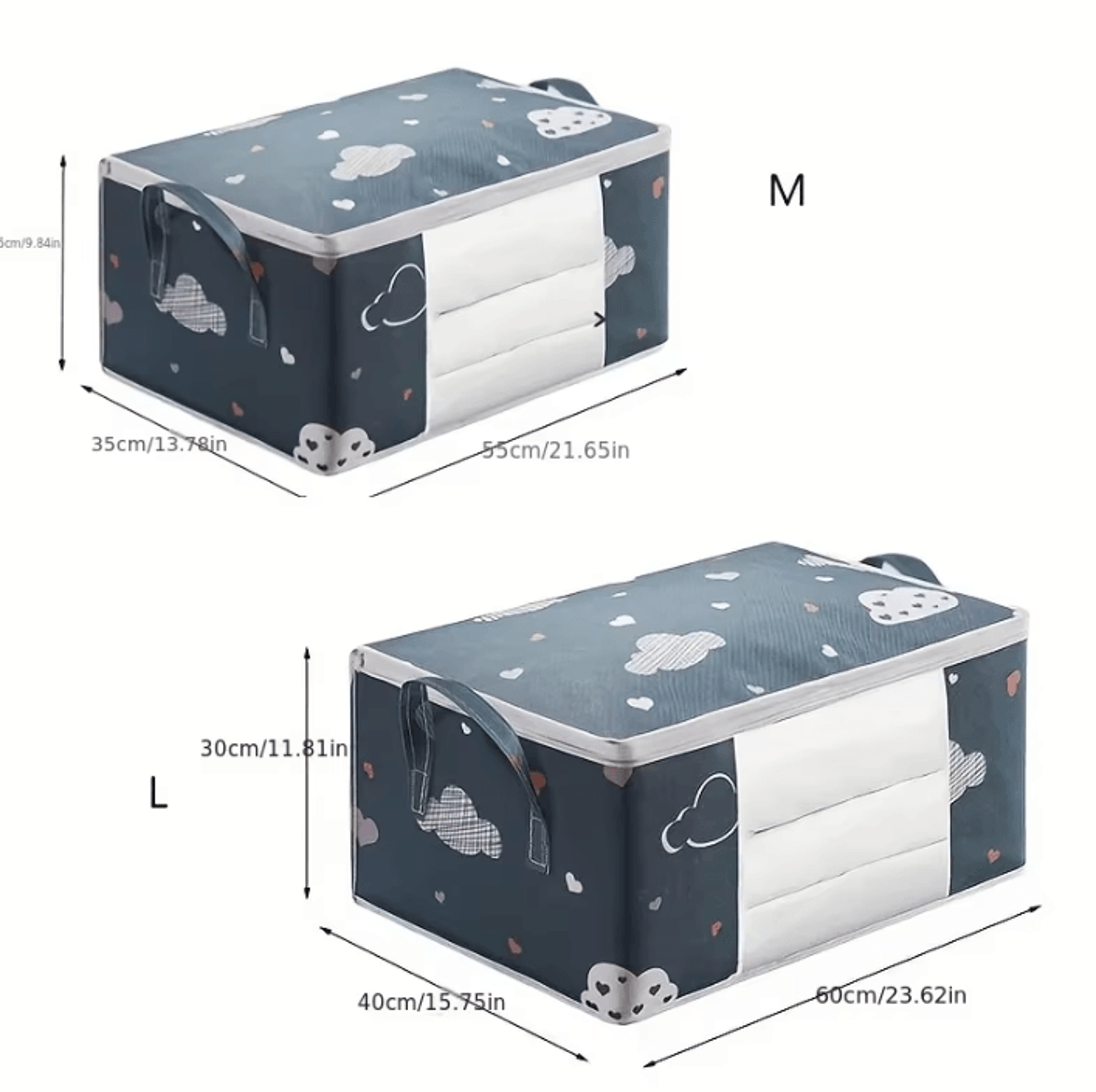 Large Capacity Dustproof Storage Bag With Handles  MoistureResistant Organizer 5