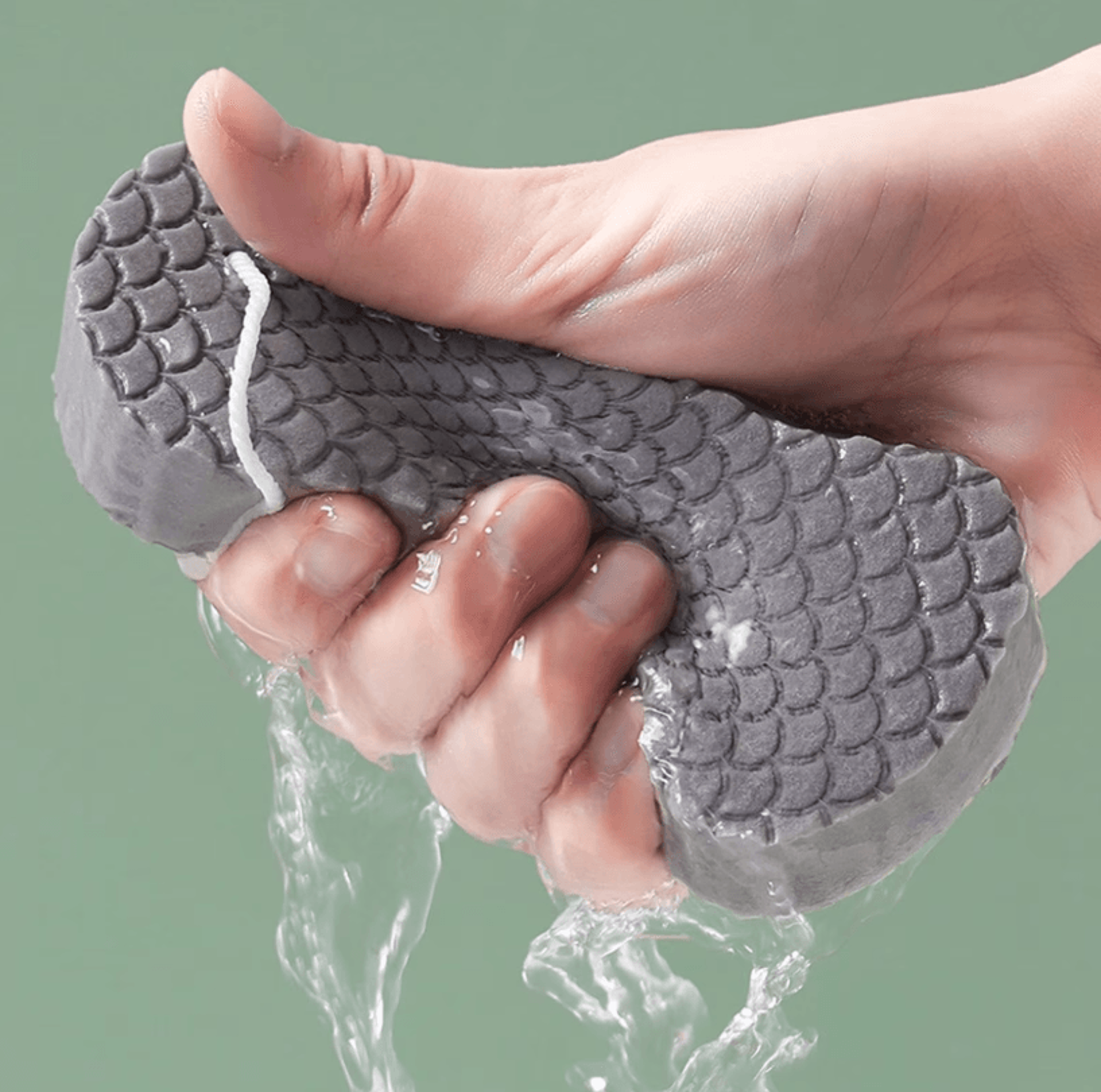 Soft Sponge Body Scrubber  Gentle Exfoliating Bath  Shower Scrub Sponge 3