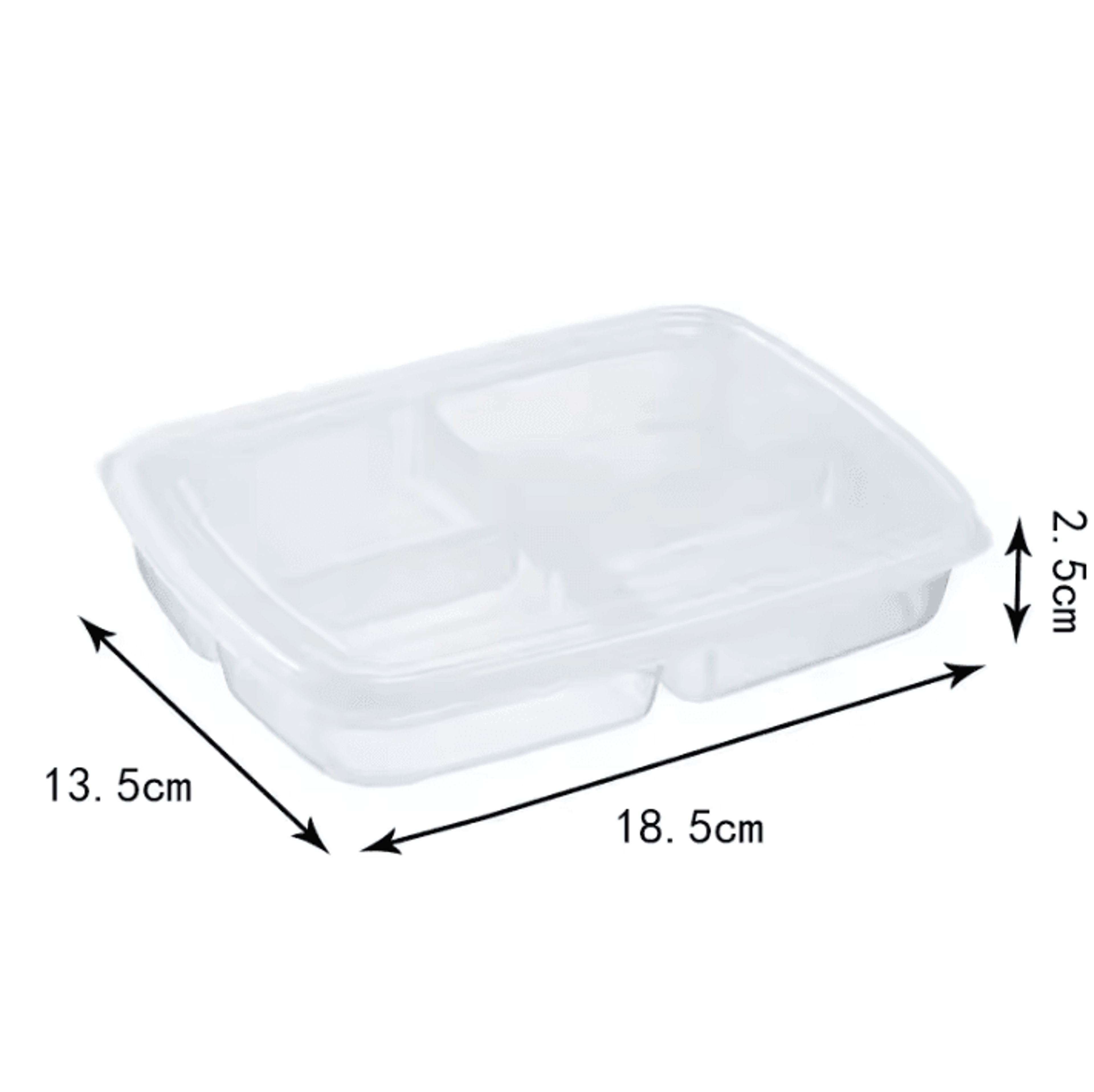 Transparent Large Capacity Refrigerator Storage Box  4Grid Frozen Meat  Food Organizer 5