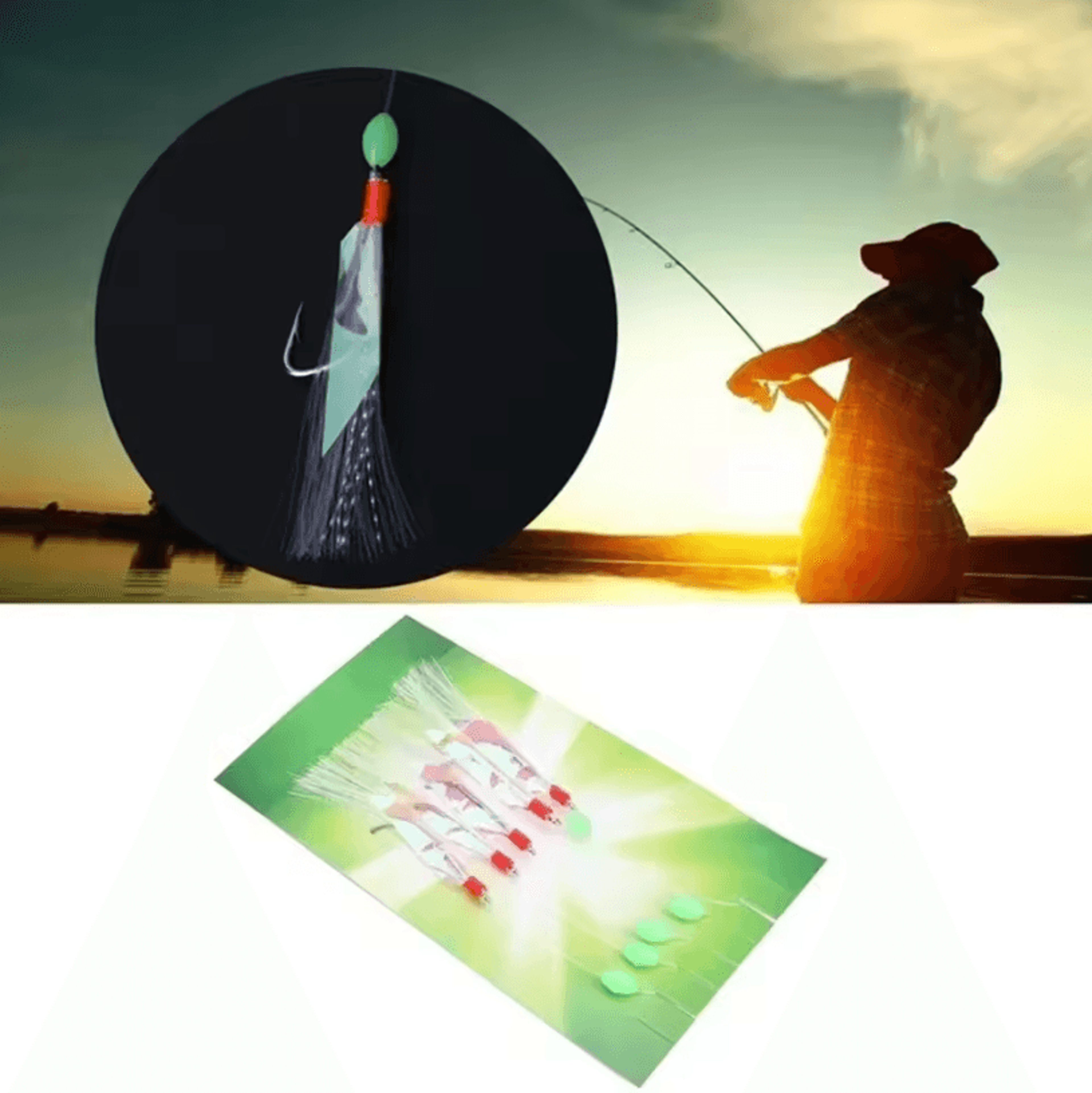 5Piece MultiColor Soft Fishing Lure Set  Imitation Fish  Shrimp Bait With Crystal Barbed Hooks 1