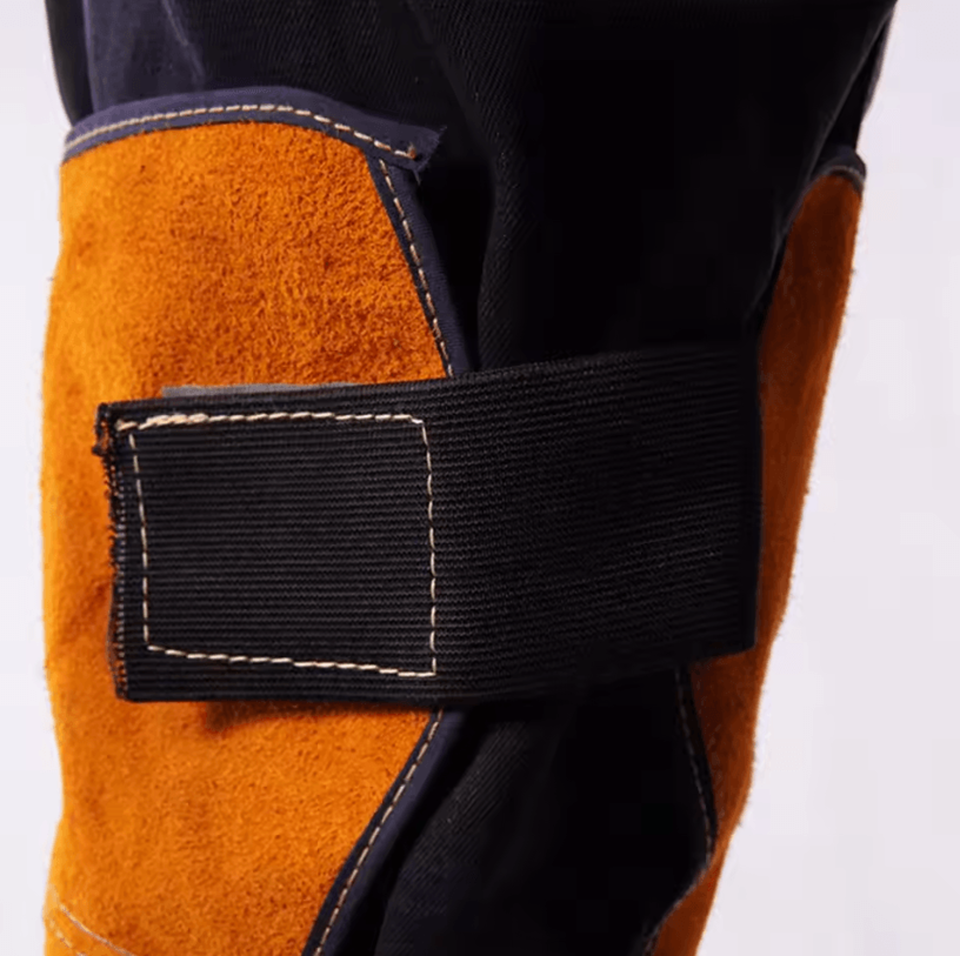 Fireproof Welding Leg Covers  Reinforced AntiScald Protective Leg Sleeve Wraps 2