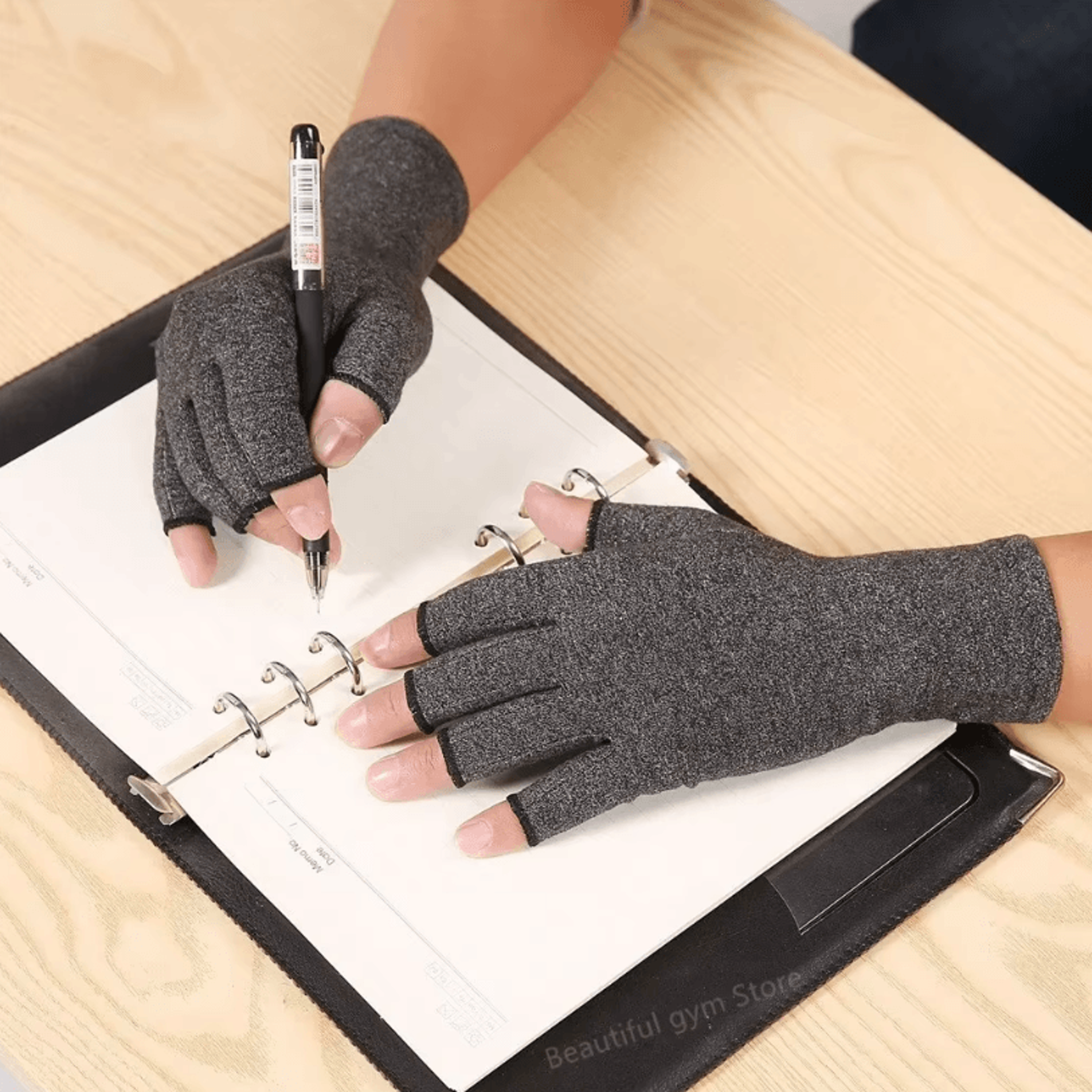 Compression Arthritis Gloves  Wrist Support Brace  Pain Relief AntiSlip Work Therapy Gloves 2