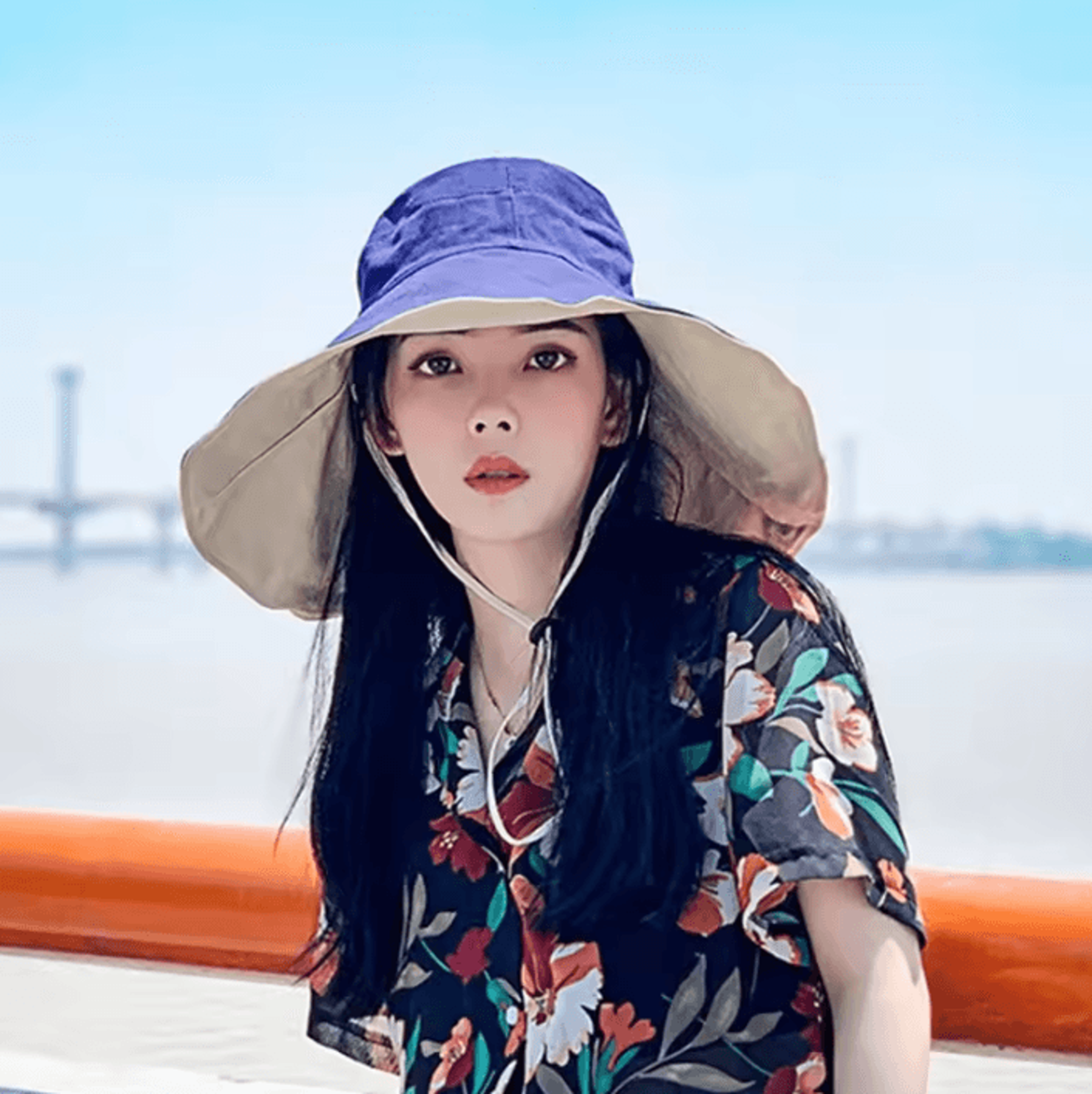 Wide Brim UPF 50 Sun Hat For Women  Foldable AntiUV Beach  Hiking Cap 21652362 In 4