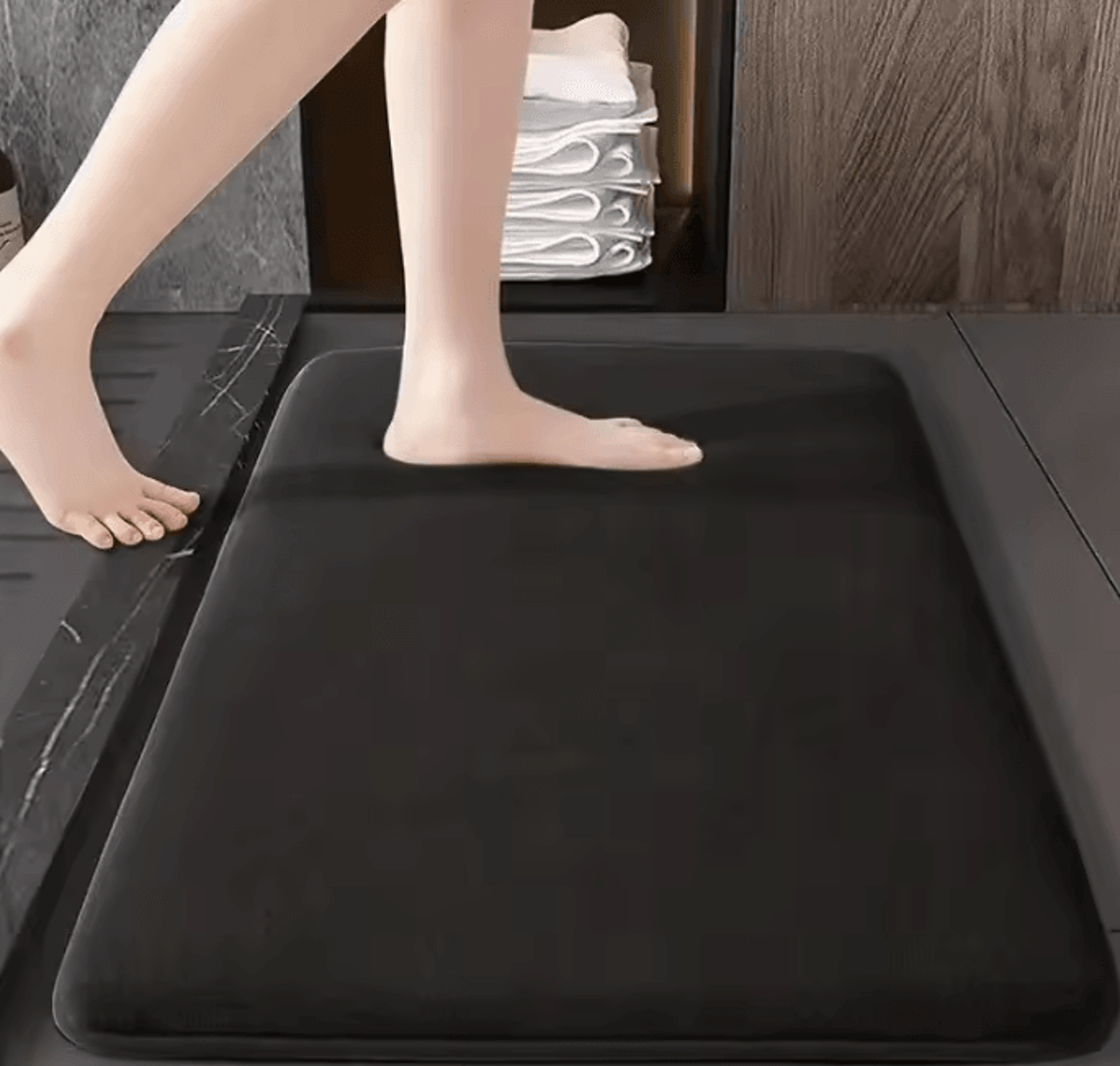Absorbent Floor Mat Non Slip Bath Mat Anti Slip Coral Velvet Bathroom Floor Mat Door Mat Home Decor 5