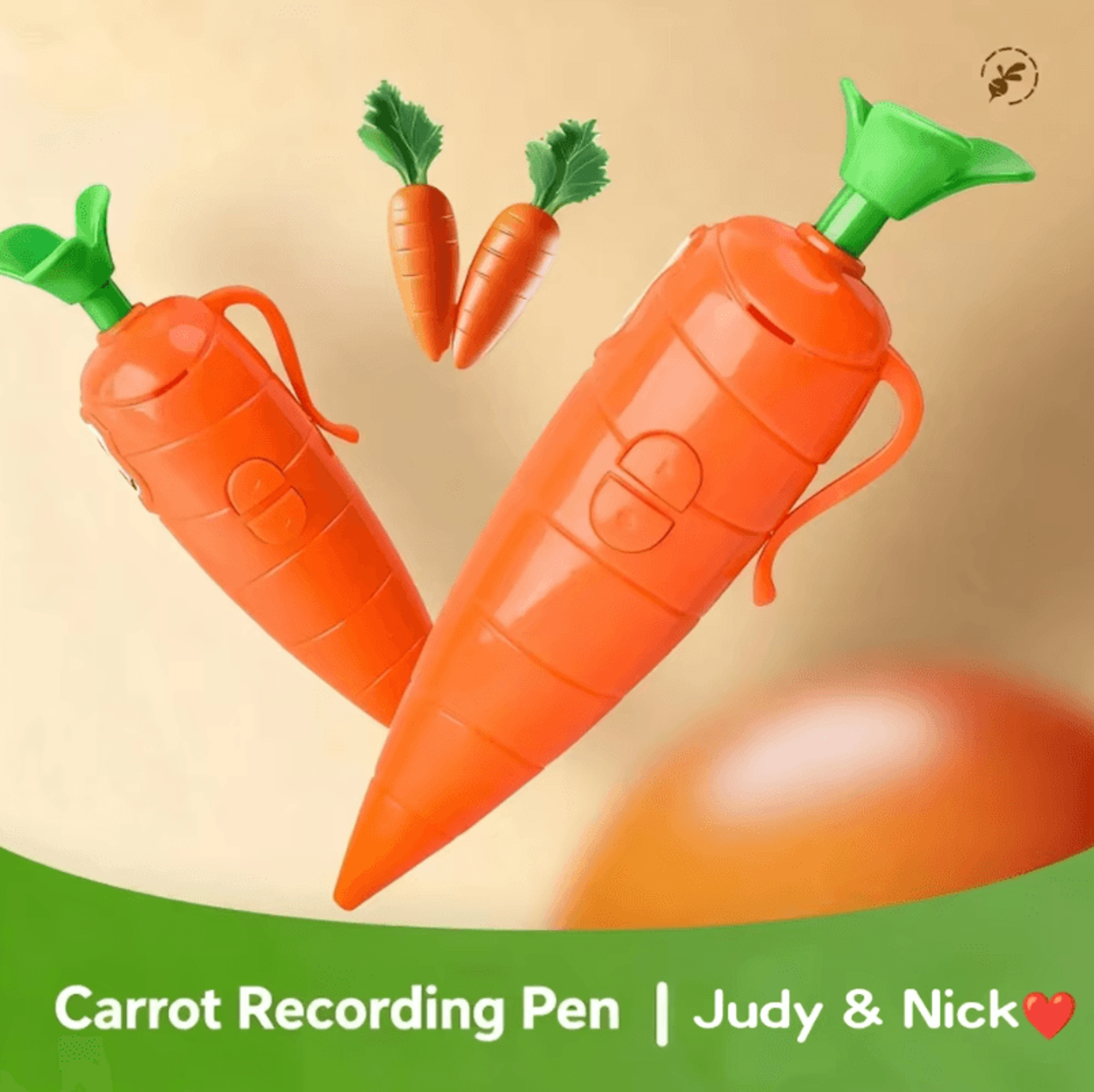Judy  Nick Multifunction Voice Recorder Pen  CarrotStyle Electronic Recording  Writing Gadget 1