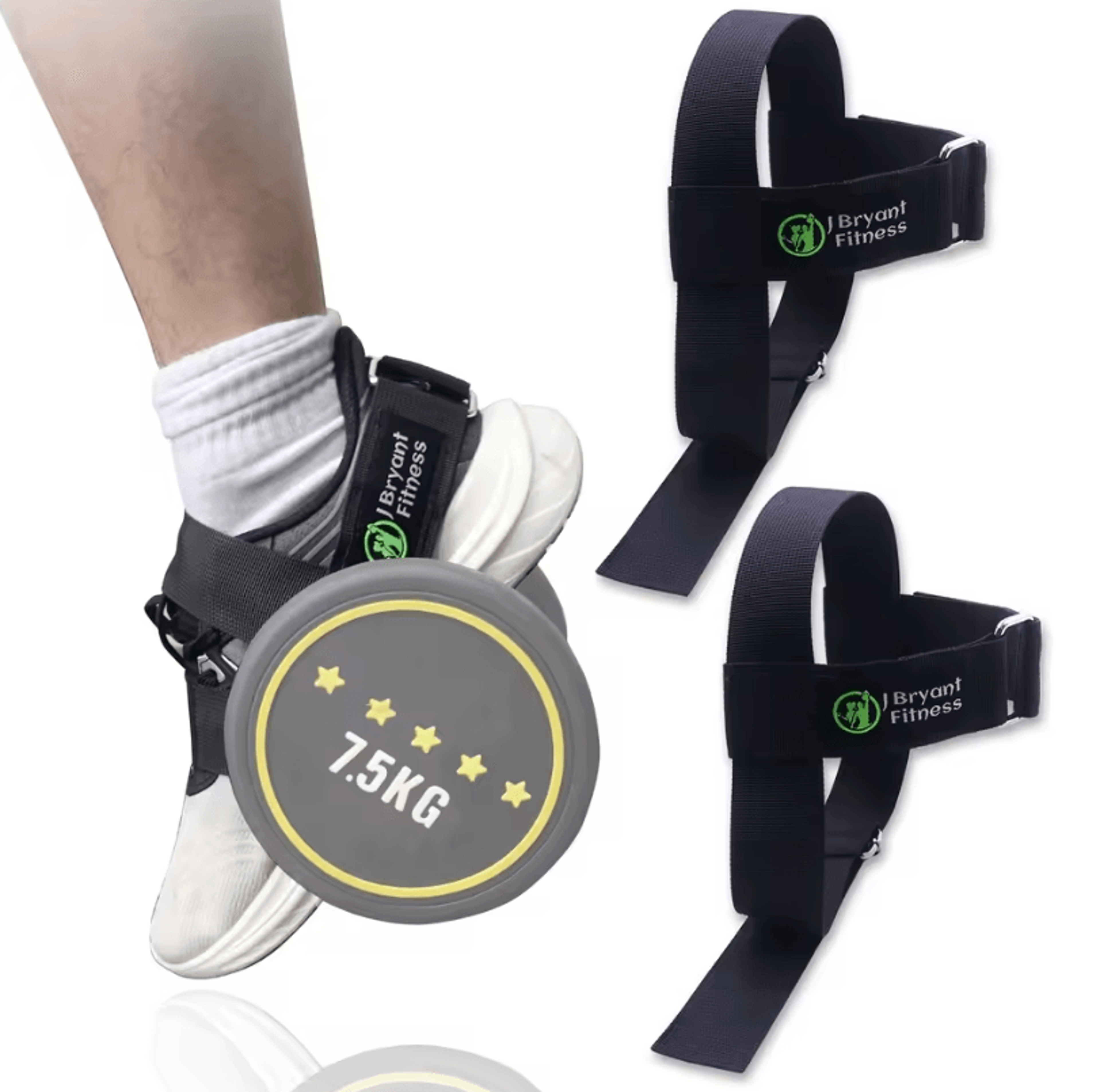 Adjustable Dumbbell Ankle Strap Trainer  Leg Muscle Strengthener For Calves  Shins 0