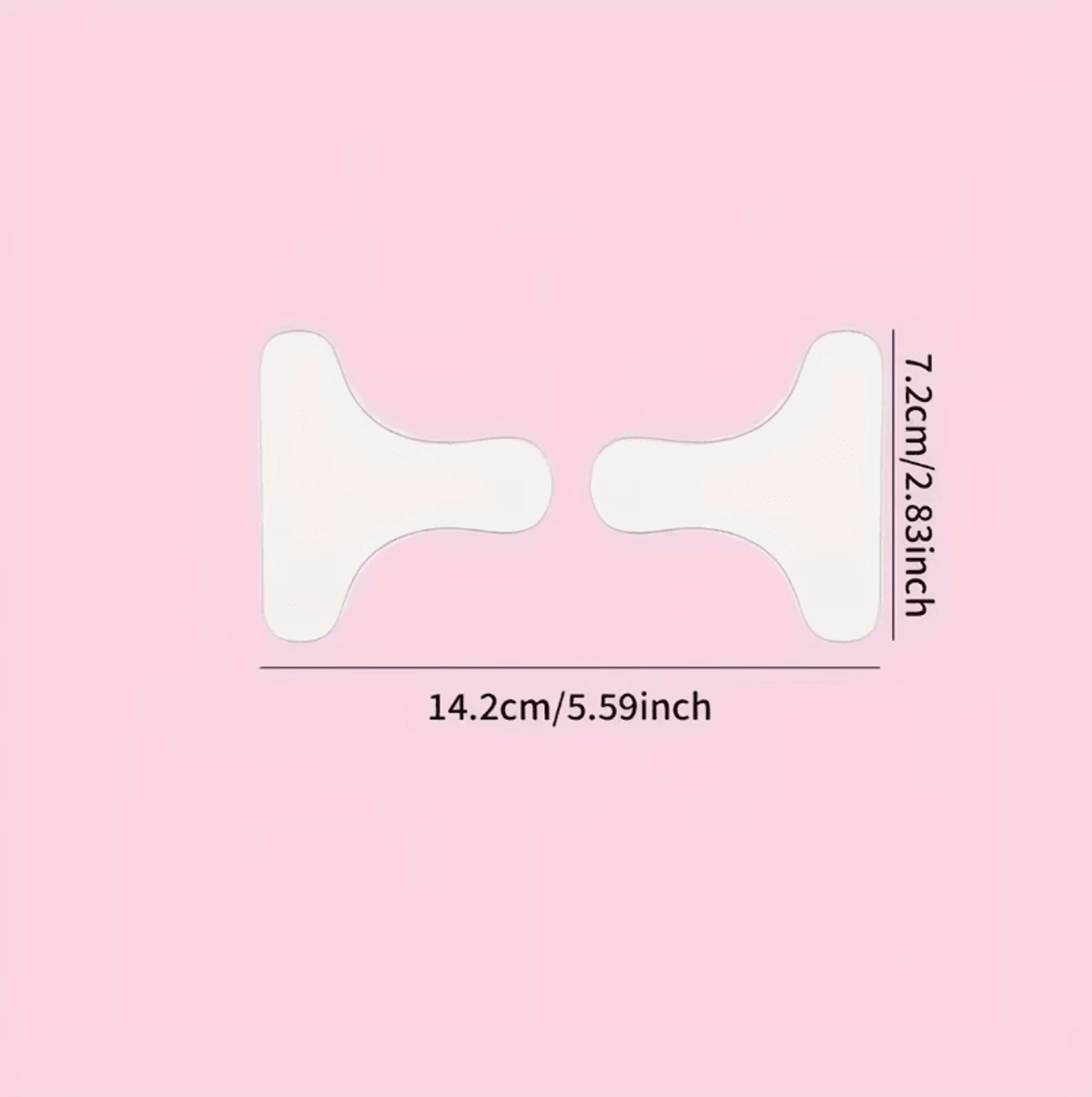 Portable Silicone Eye Patch  TShaped Skincare Eye Patch For Overnight AntiWrinkle Care 3