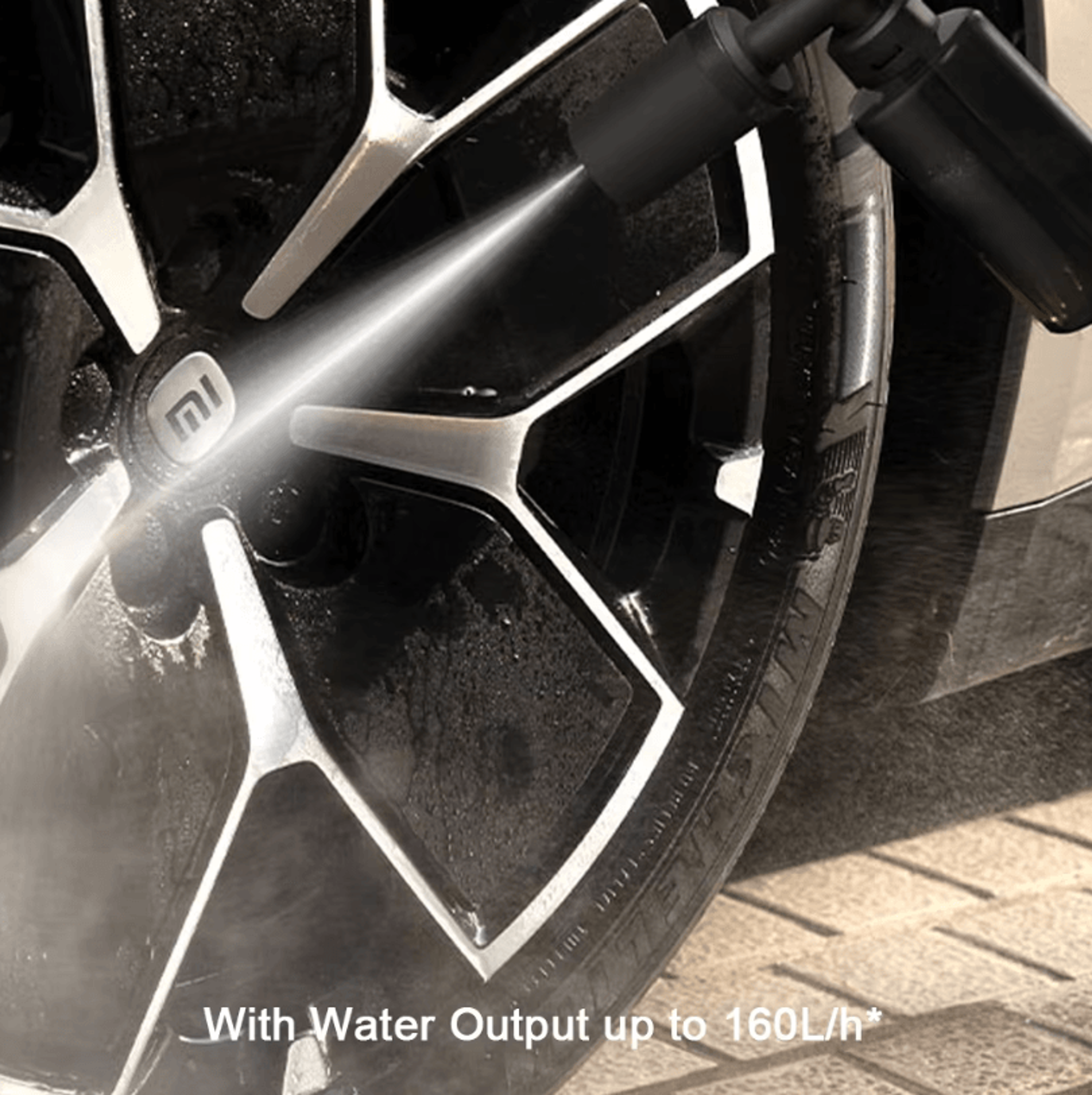 Wireless Car Washer  Cordless HighPressure Portable Cleaning Pump With 6m Hose 2