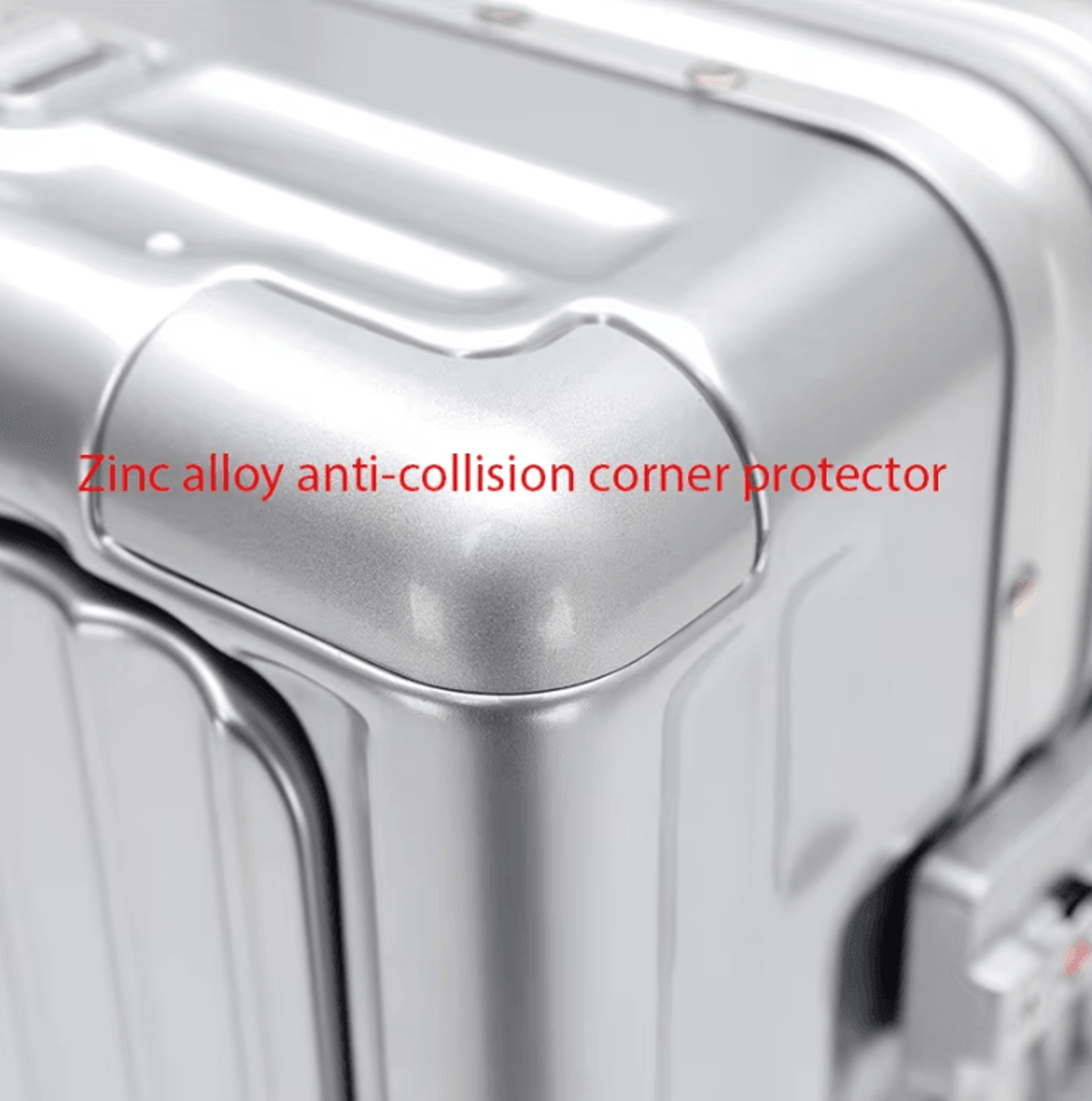 20Inch 500mm Aluminum Frame Functional Trolley Suitcase  ShockAbsorbing USB Charging  MultiFeature  4