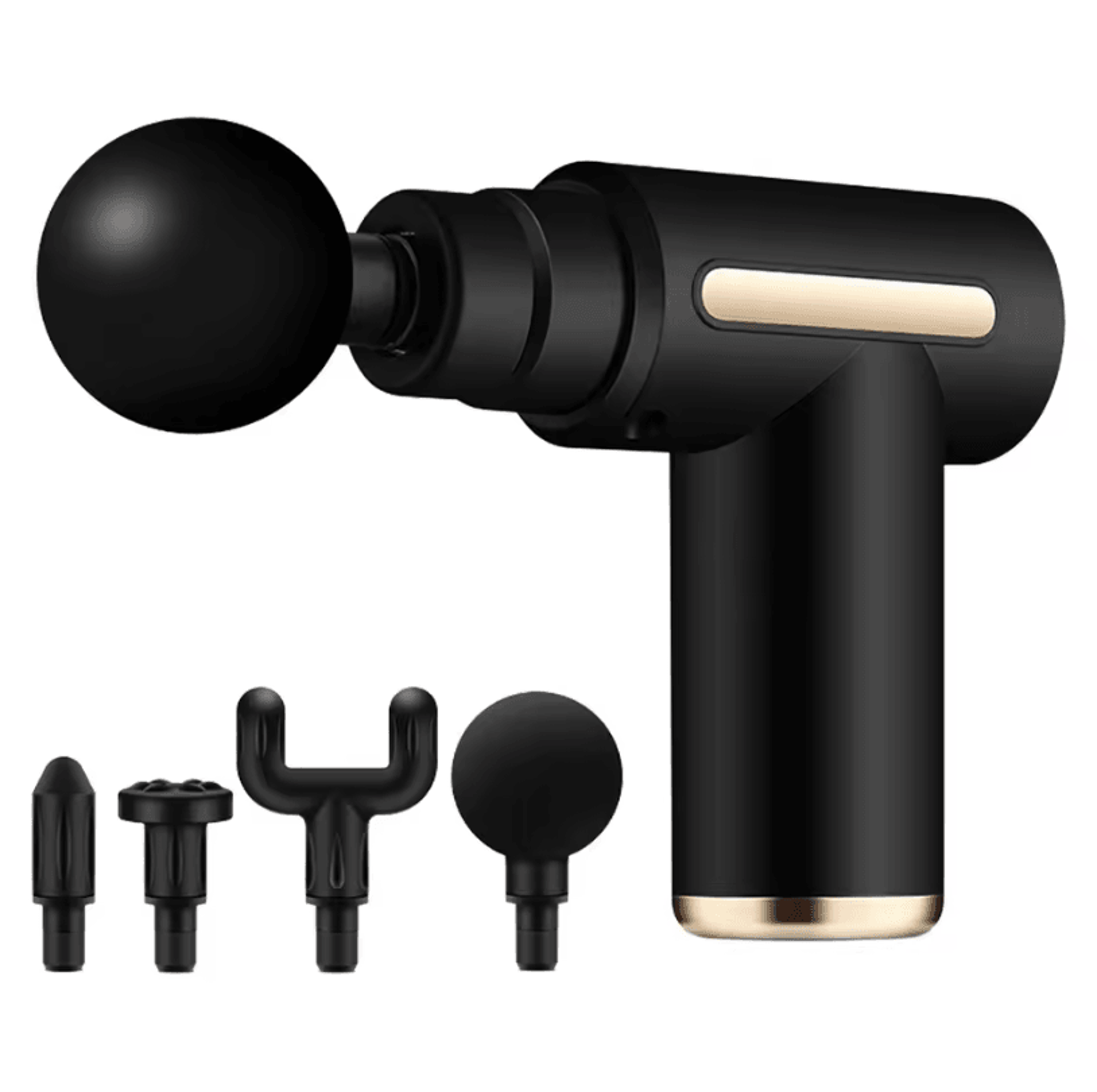Mini Fascia Massage Gun  Powerful Deep Tissue Handheld Massage Device With 4 Attachments 7