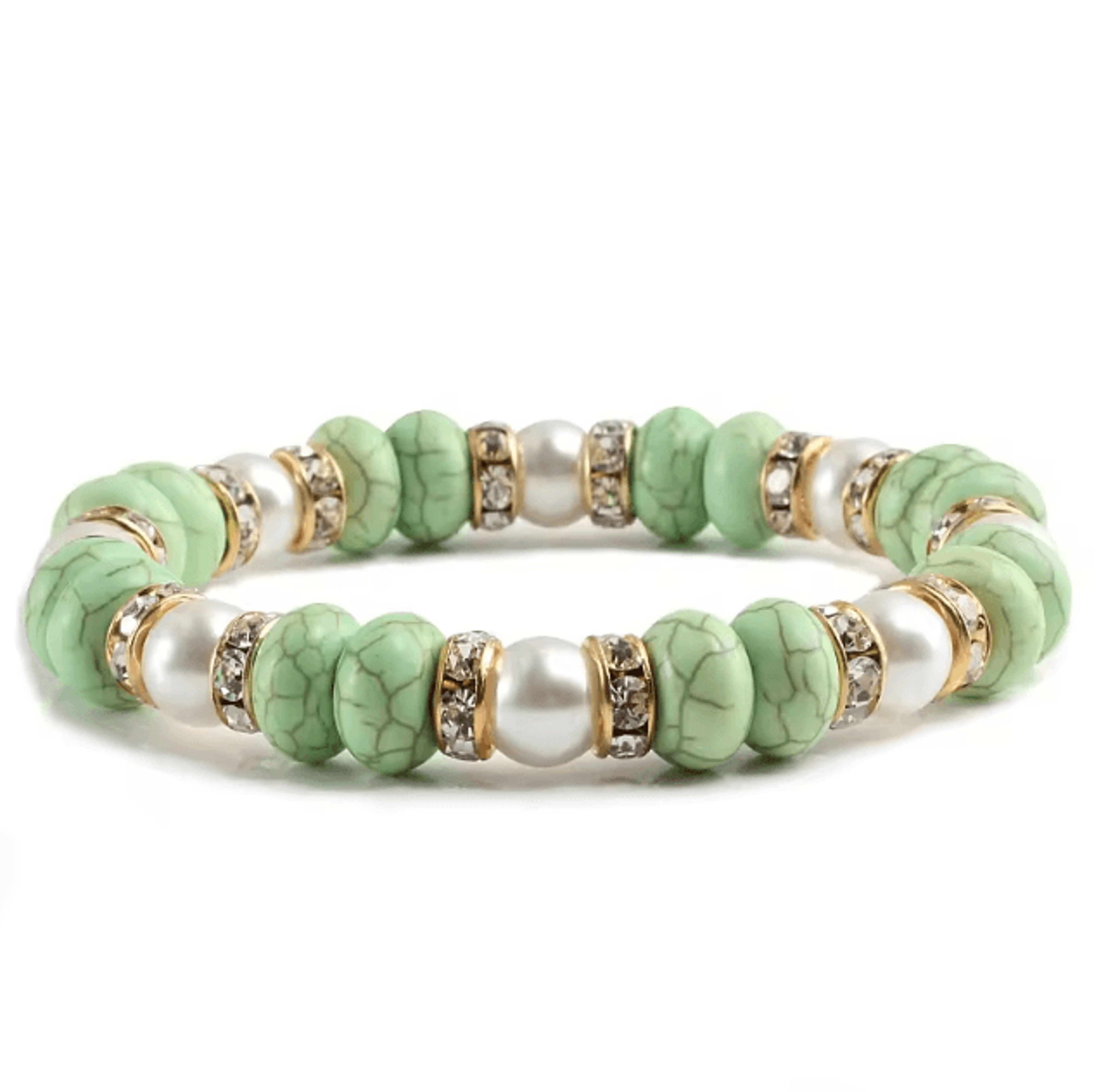 UnityCircle Natural Stone Beaded Bracelets  Elastic Couples  Distance Charm Set For Men  Women 2
