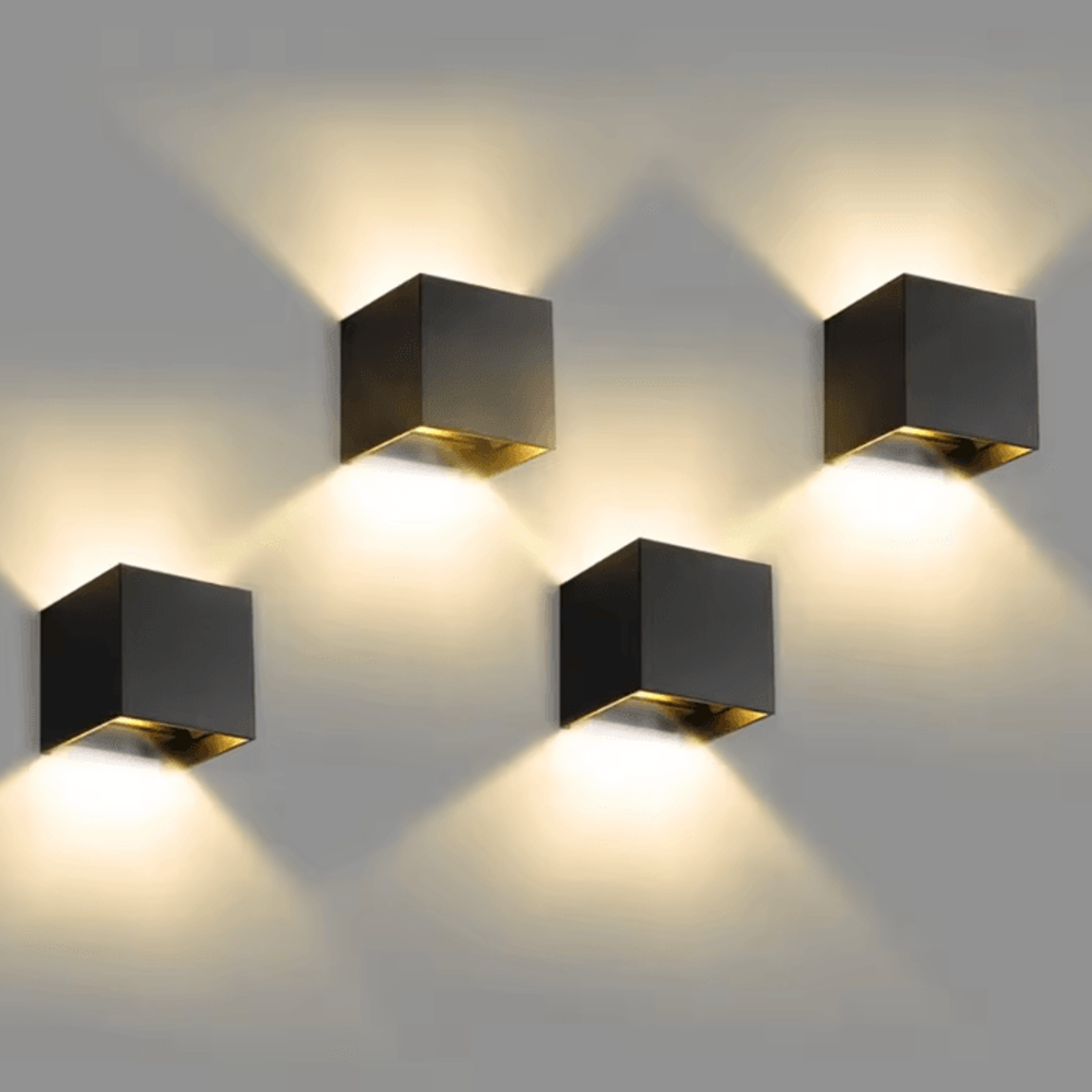 Modern LED Wall Lamp Adjustable Outdoor And Indoor Cube Wall Light AC110V 220V 1
