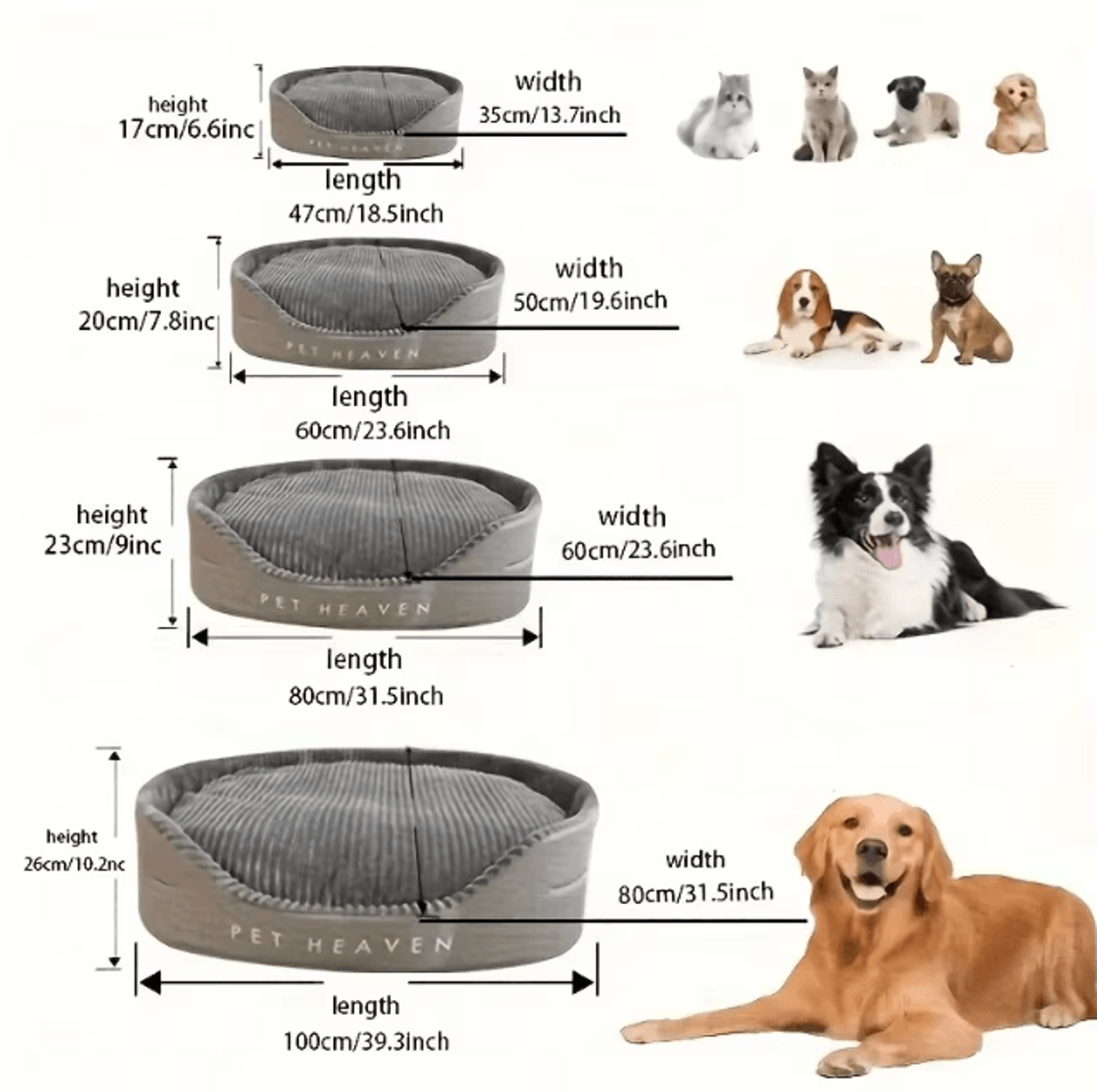 Universal All Season Washable Pet Bed Double Sided Dog Cat Mat 3D Soft Cushion 5