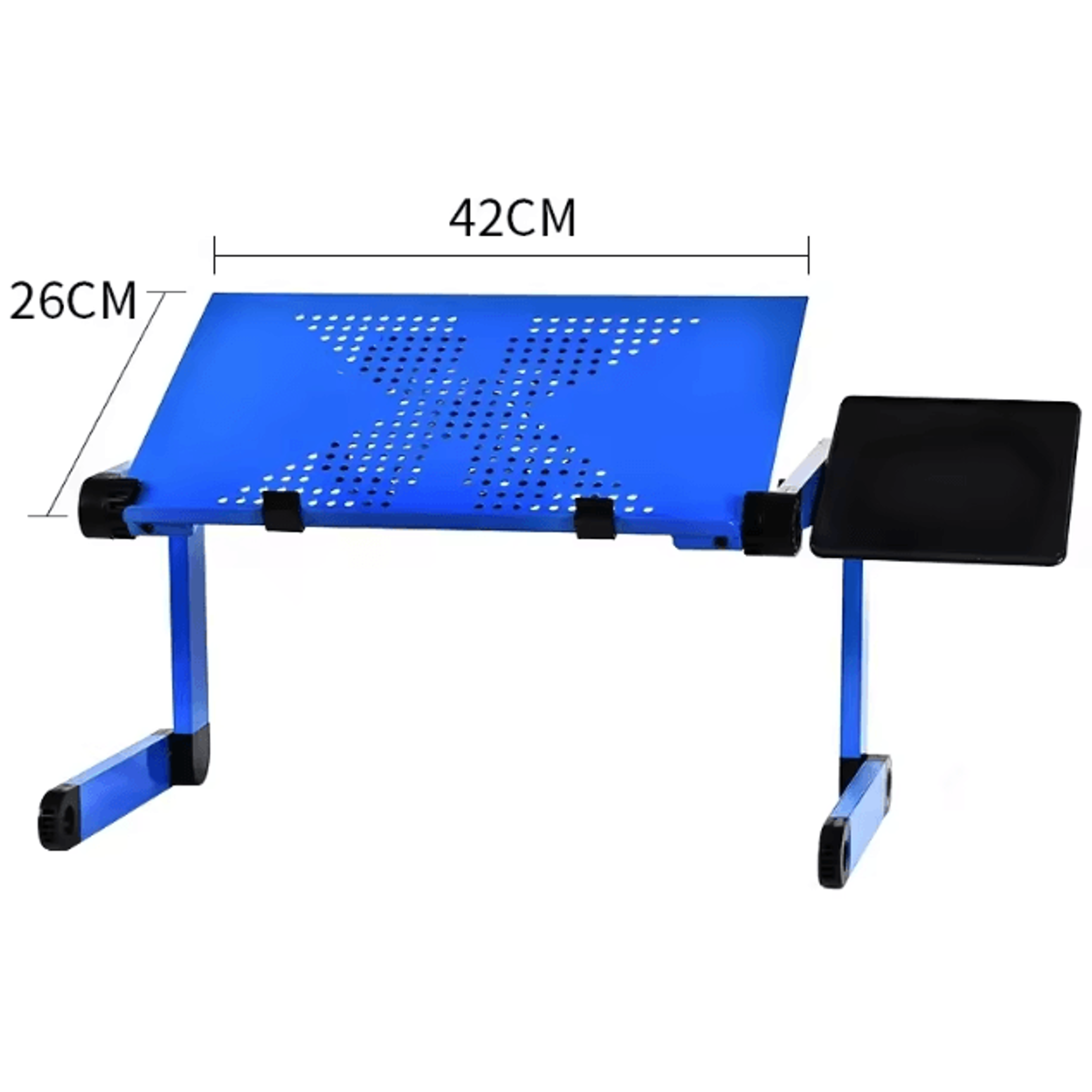 Portable Folding Laptop Table Adjustable Aluminum Desk For Dormitory And Bed Use 0
