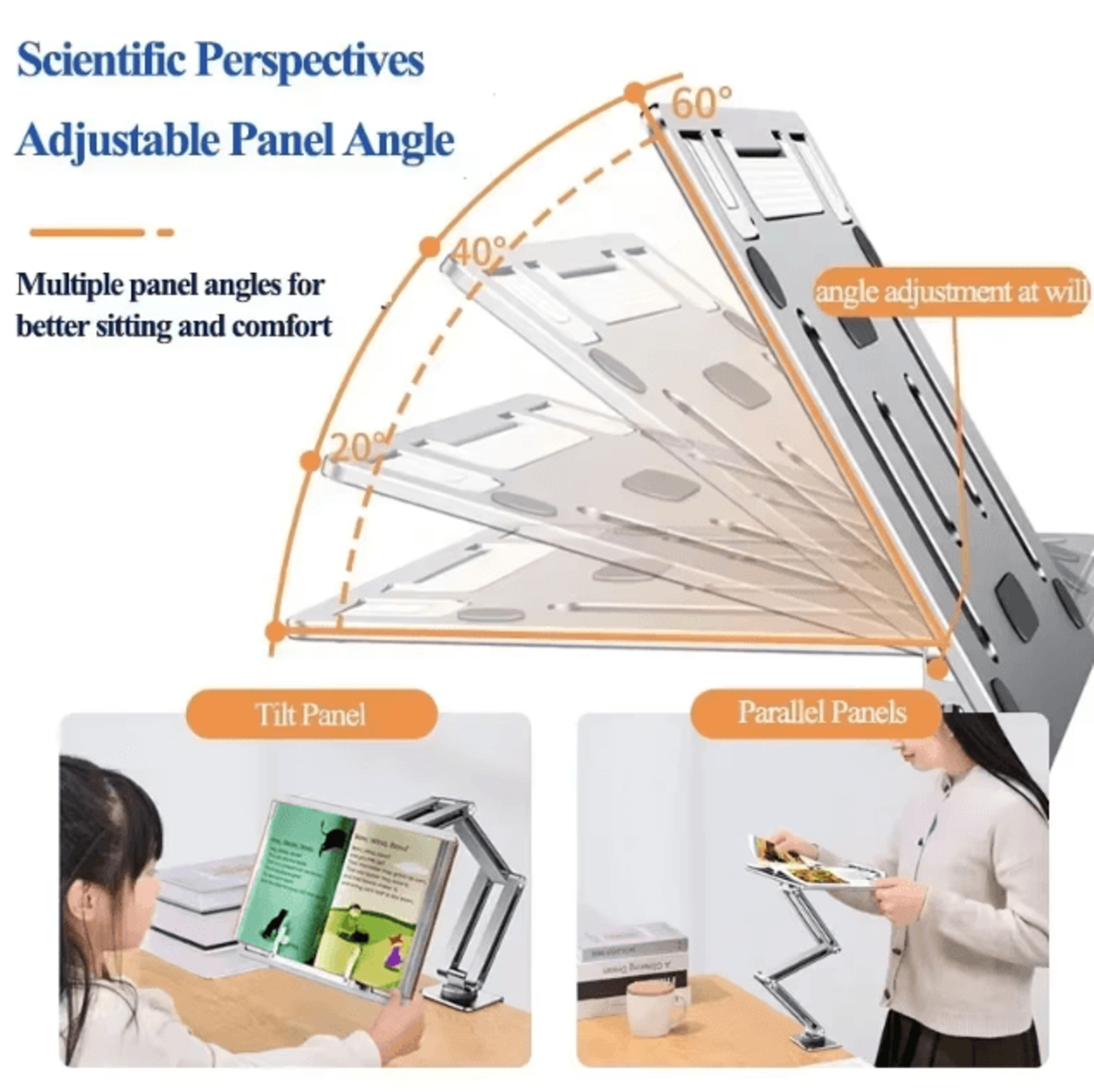 Eary 360 Degree Rotating Adjustable Laptop Mount For Desk Arm Mount Holder 2