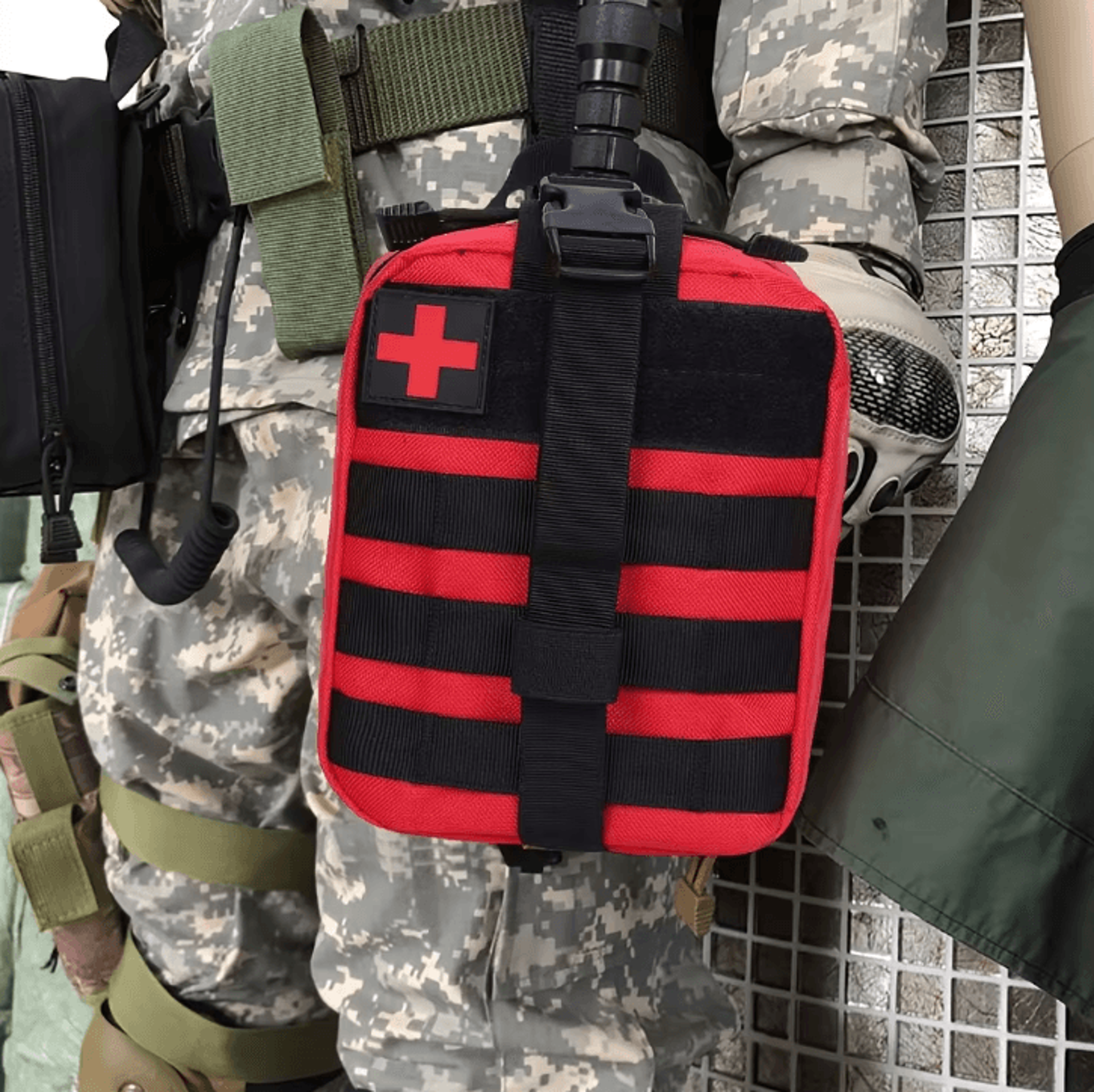205Piece Universal First Aid Kit  Compact  Complete Emergency Medical Set For Home Travel  Outdoor 1