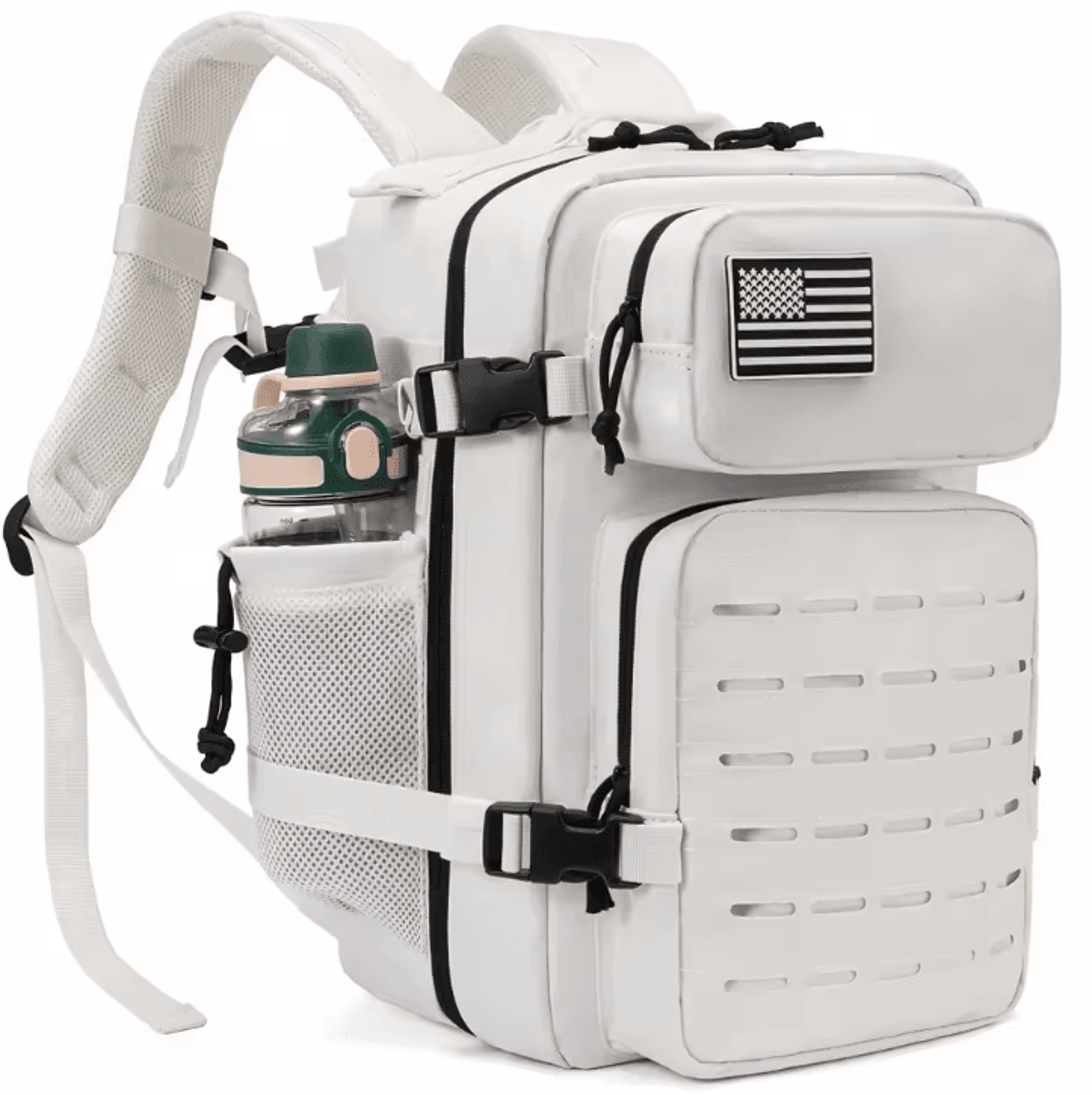 25L Tactical Backpack  MOLLE Outdoor Survival  EDC Rucksack For Hiking Fitness  Travel 8