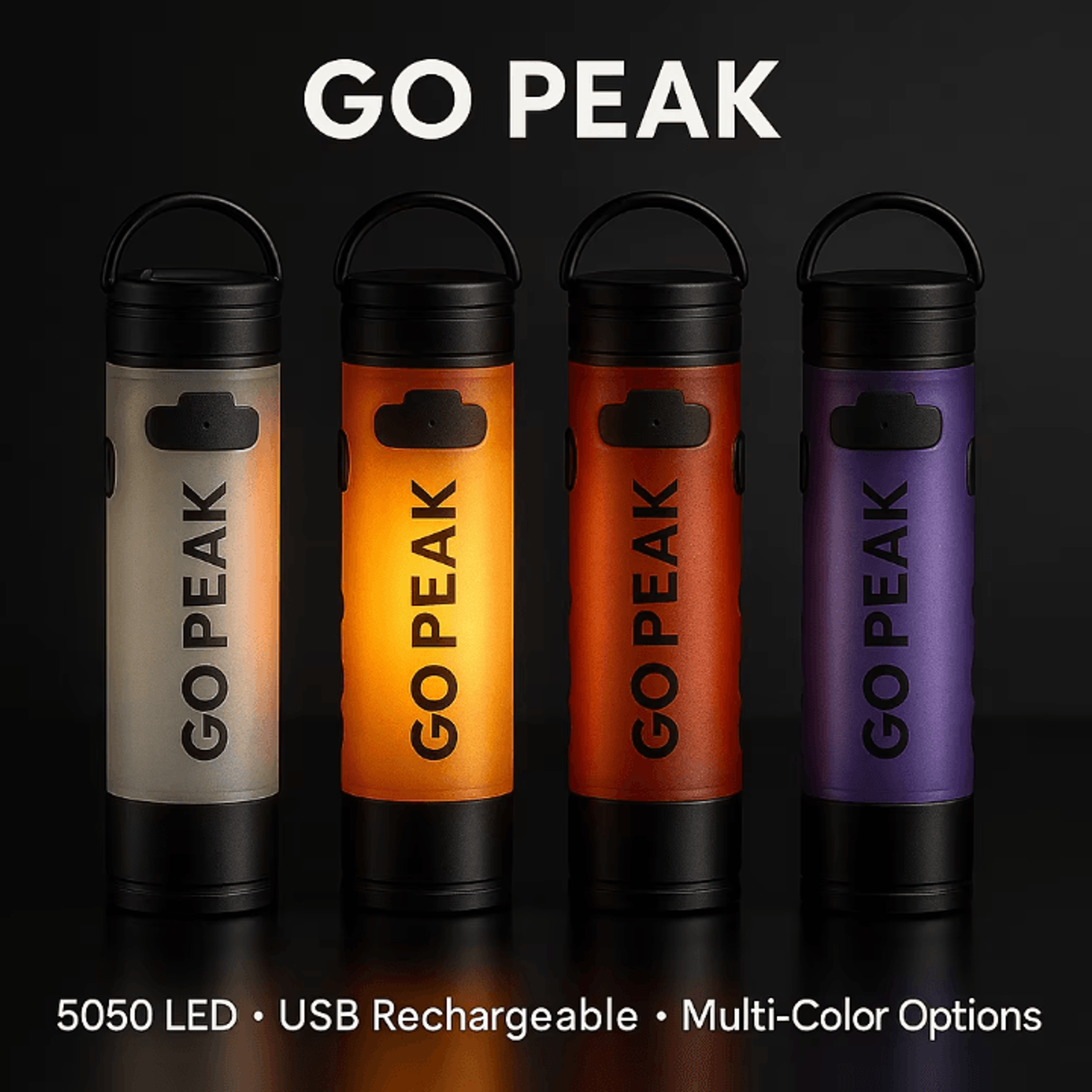 Gopeak Mini USB Rechargeable LED Flashlight Pocket Keychain Flashlight Clip On Hat Light For Campin 0