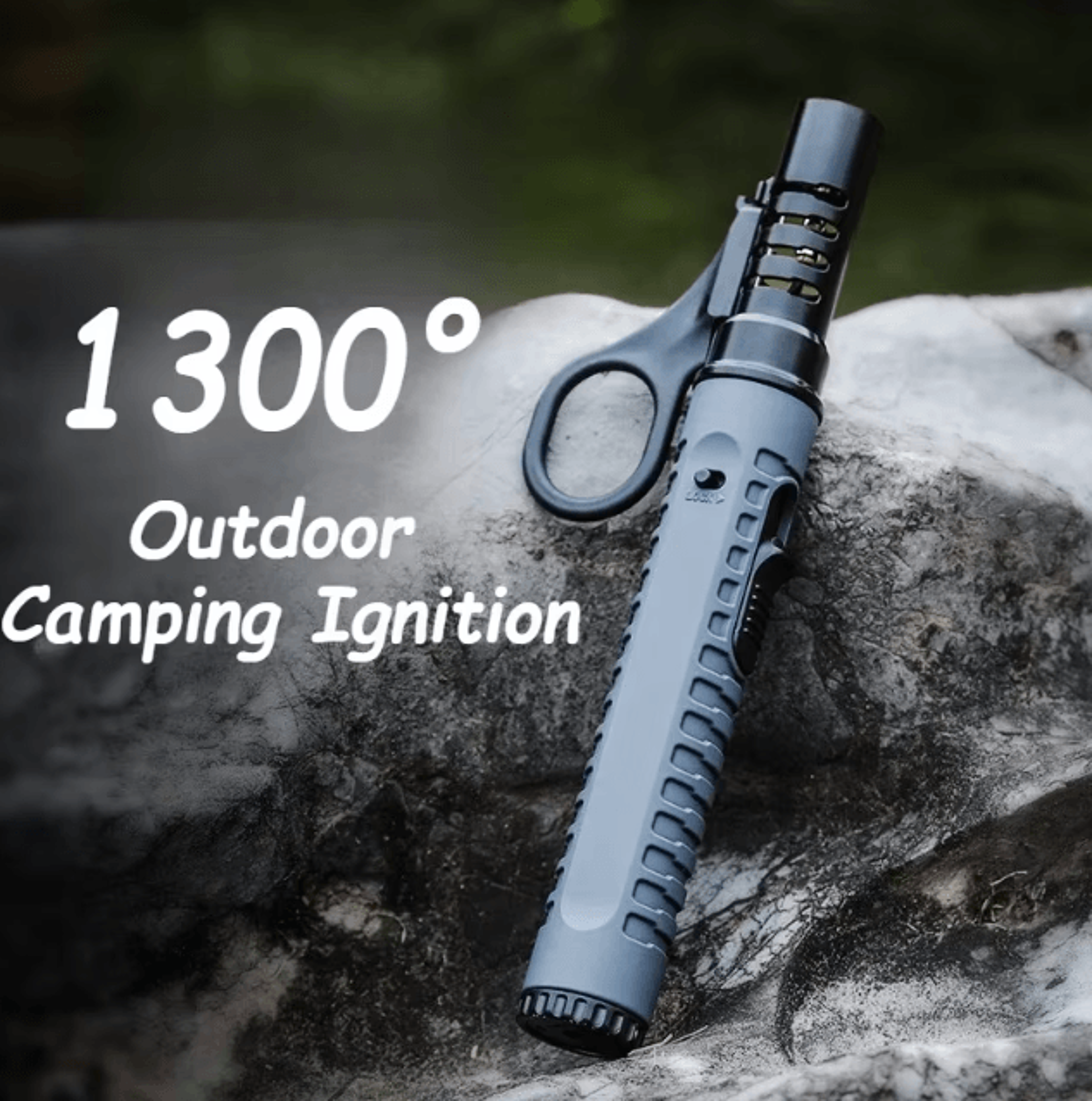 1300 Degree Camping Torch Igniter Portable Butane Flame Torch Lighter For BBQ Stove Camping And Out 0