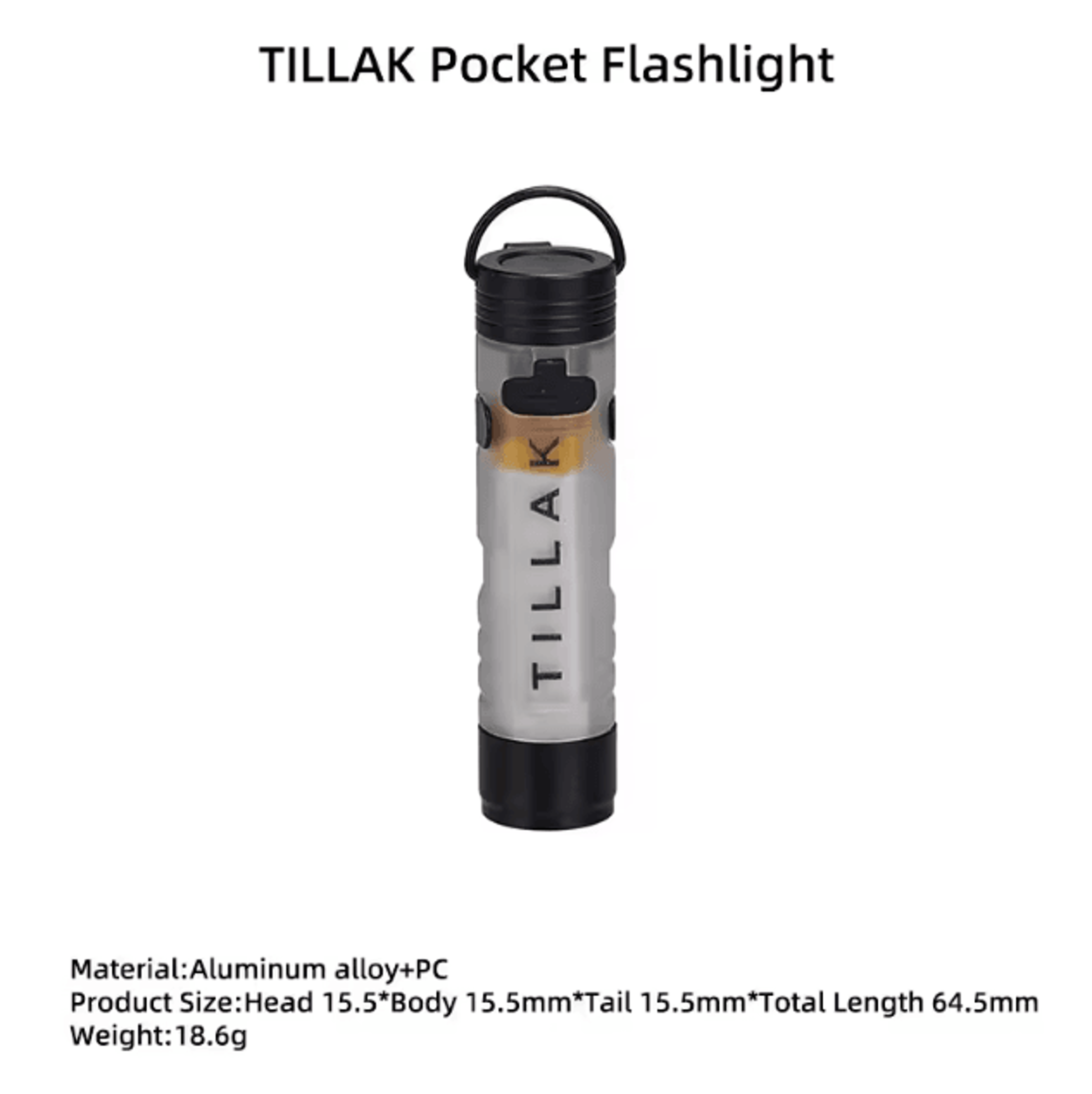 WELLHIKE LED Hat Clip Flashlight Rechargeable Clip On Pocket Flashlight Portable Camping Light For  7