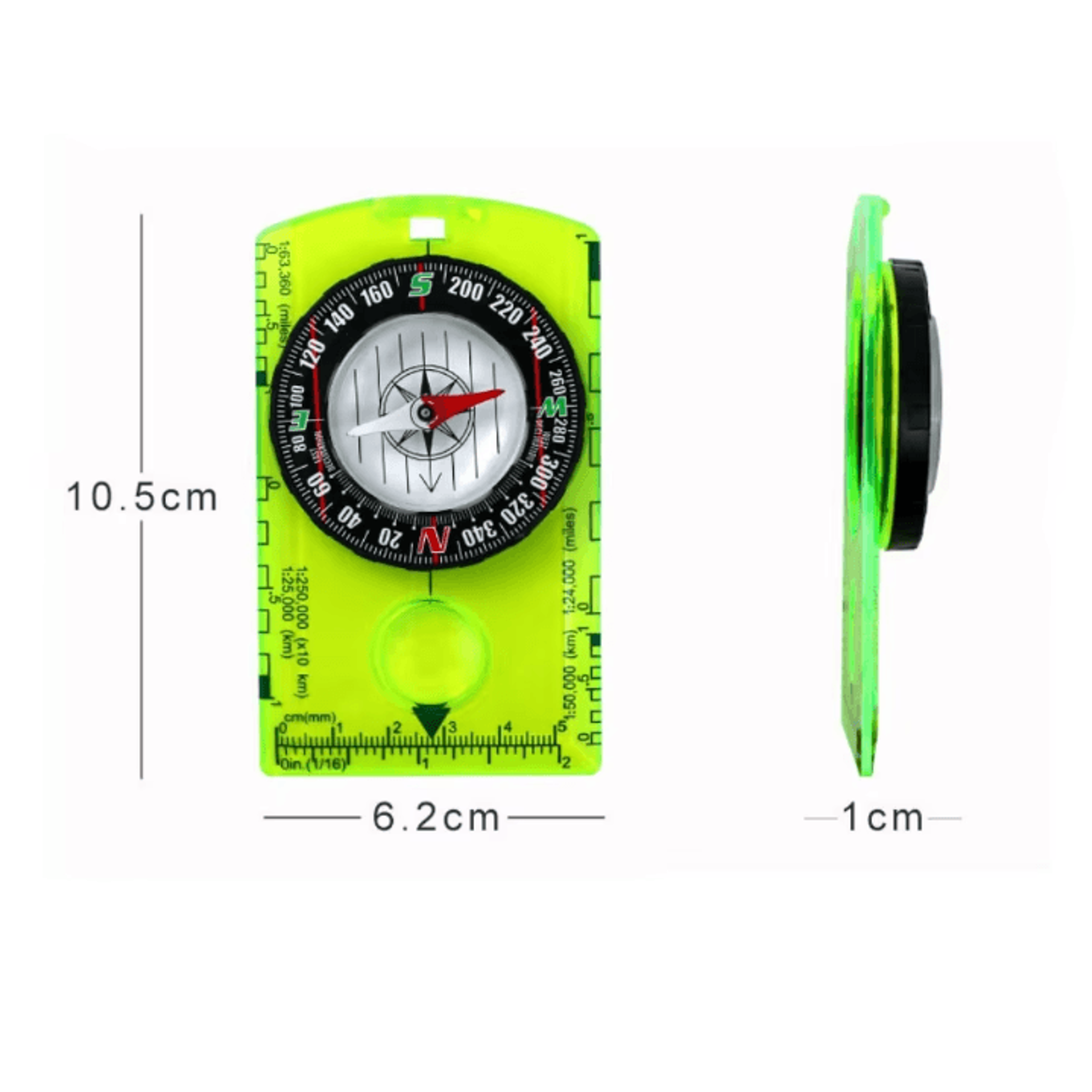 Waterproof Orienteering Compass For Map Reading Baseplate Hiking Navigation Compass For Camping Hun 5