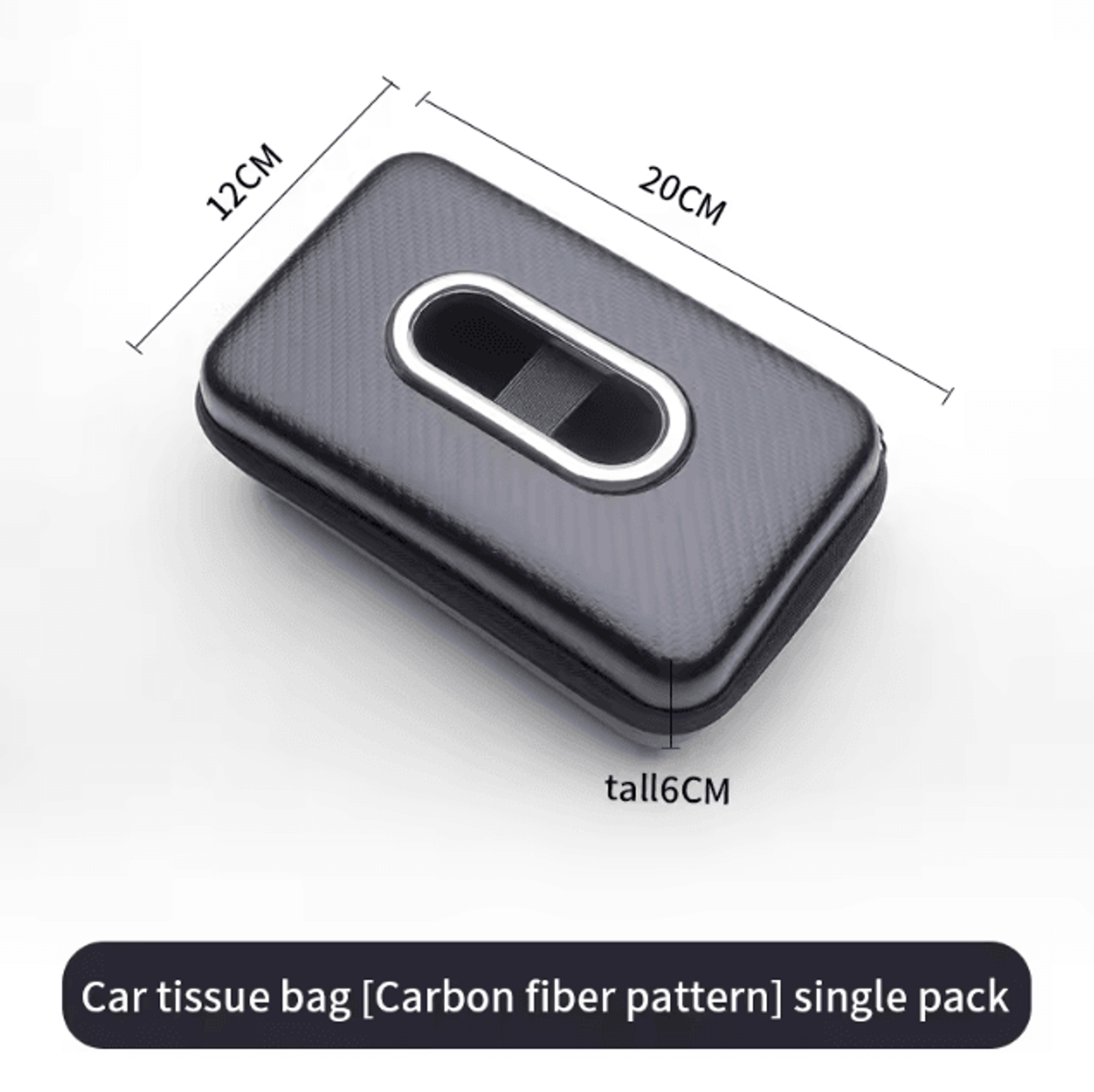 Multifunction Car Sun Visor Tissue Holder Hanging Car Tissue Organizer Bag For Armrest Backseat And 7