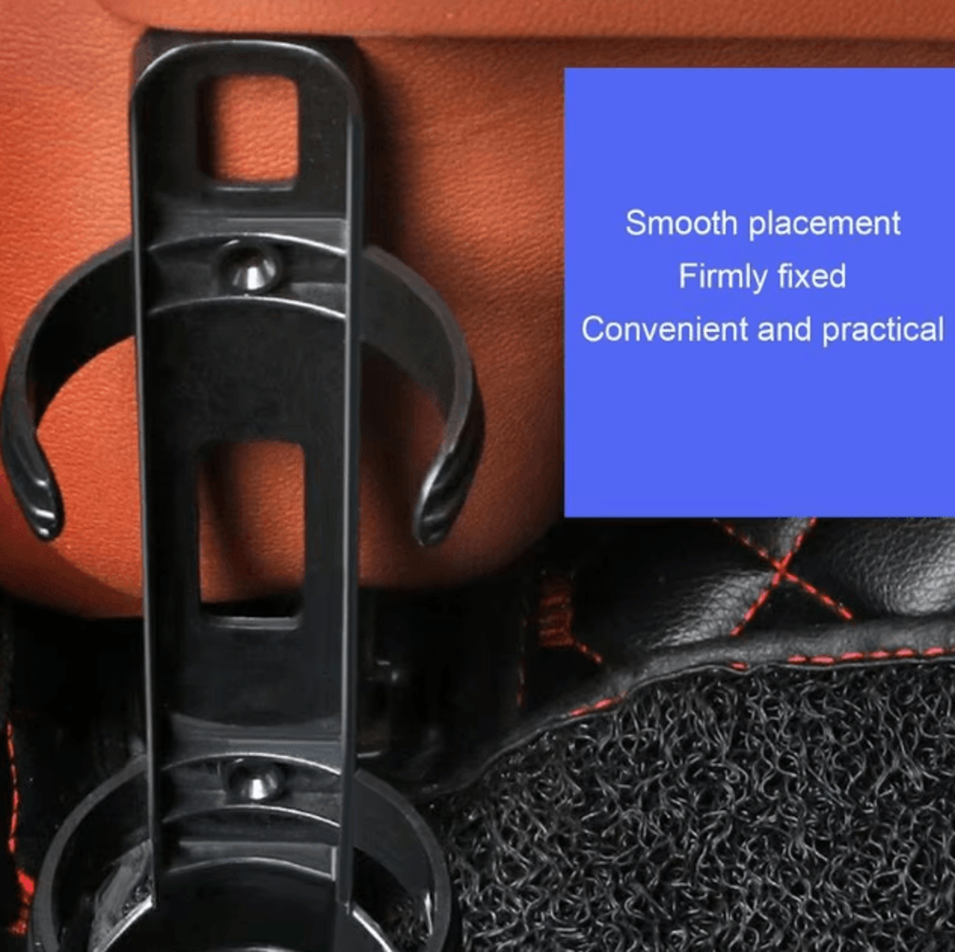 Universal Car Fire Extinguisher Mount Bracket Dual Purpose Vehicle Fire Extinguisher Holder With Ad 4