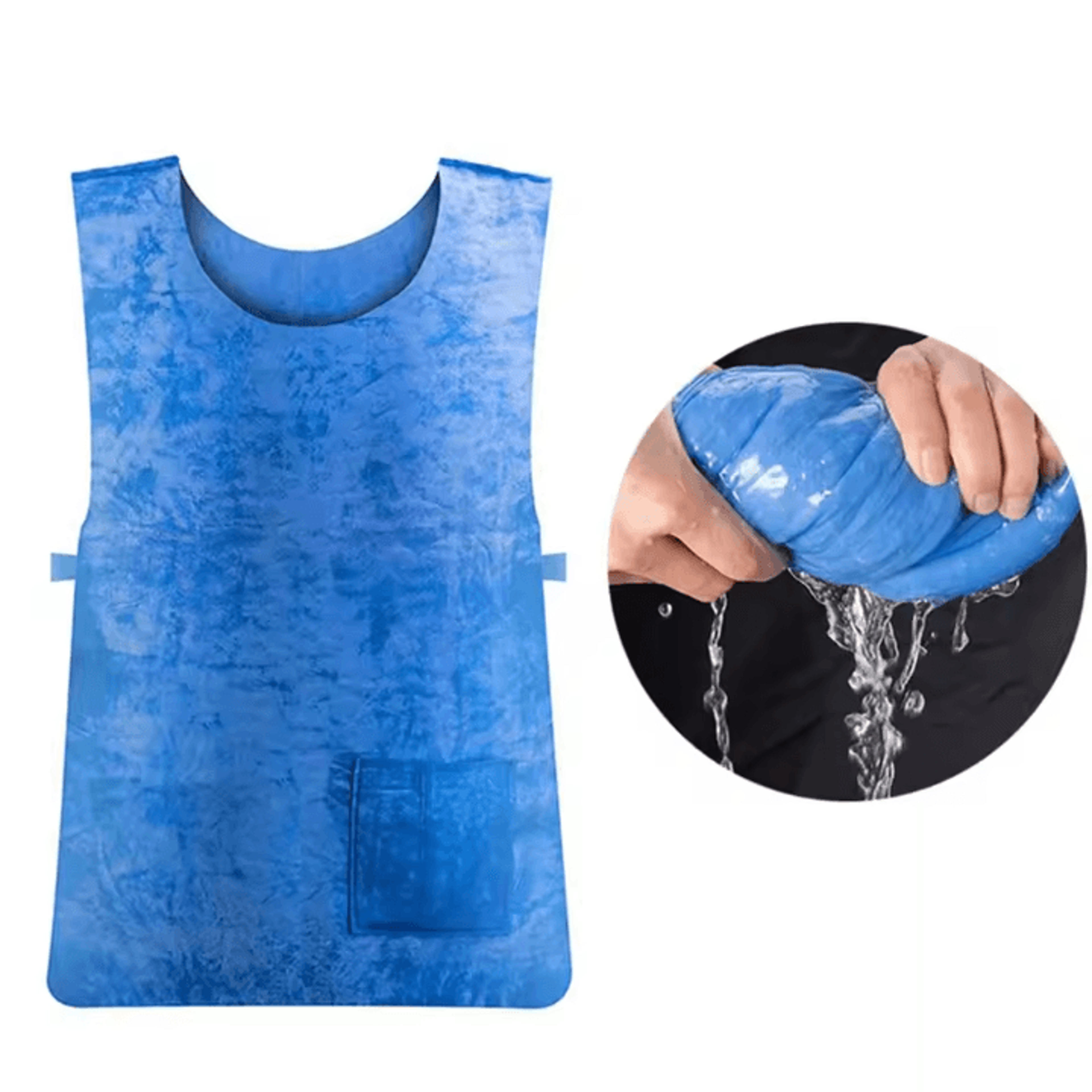 Summer Cooling Vest  Lightweight Evaporative Cooling Undershirt For Sports  Outdoor Work 3