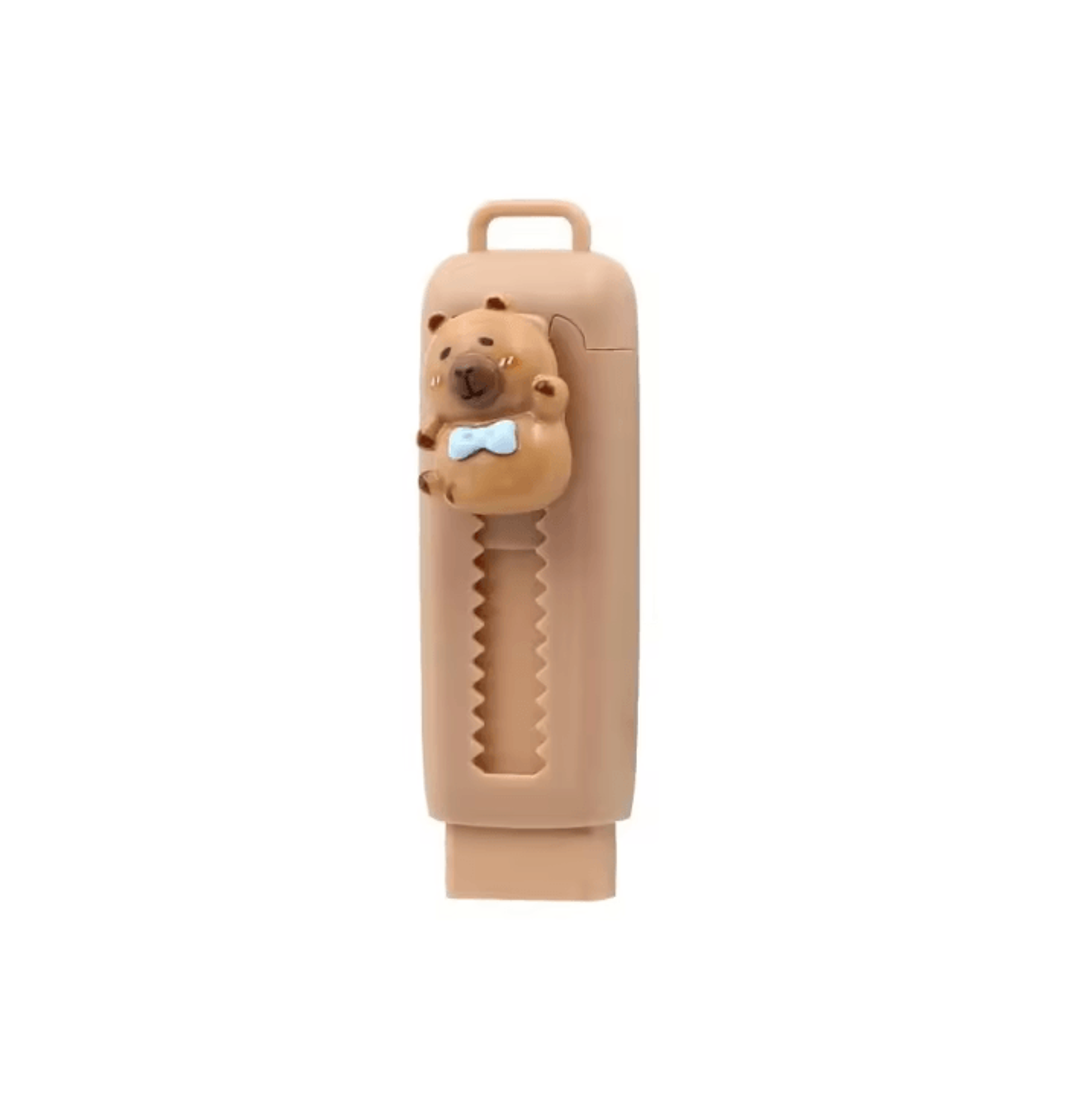 Cute Capybara Retractable Eraser Set For Kids Students  School Supplies 7