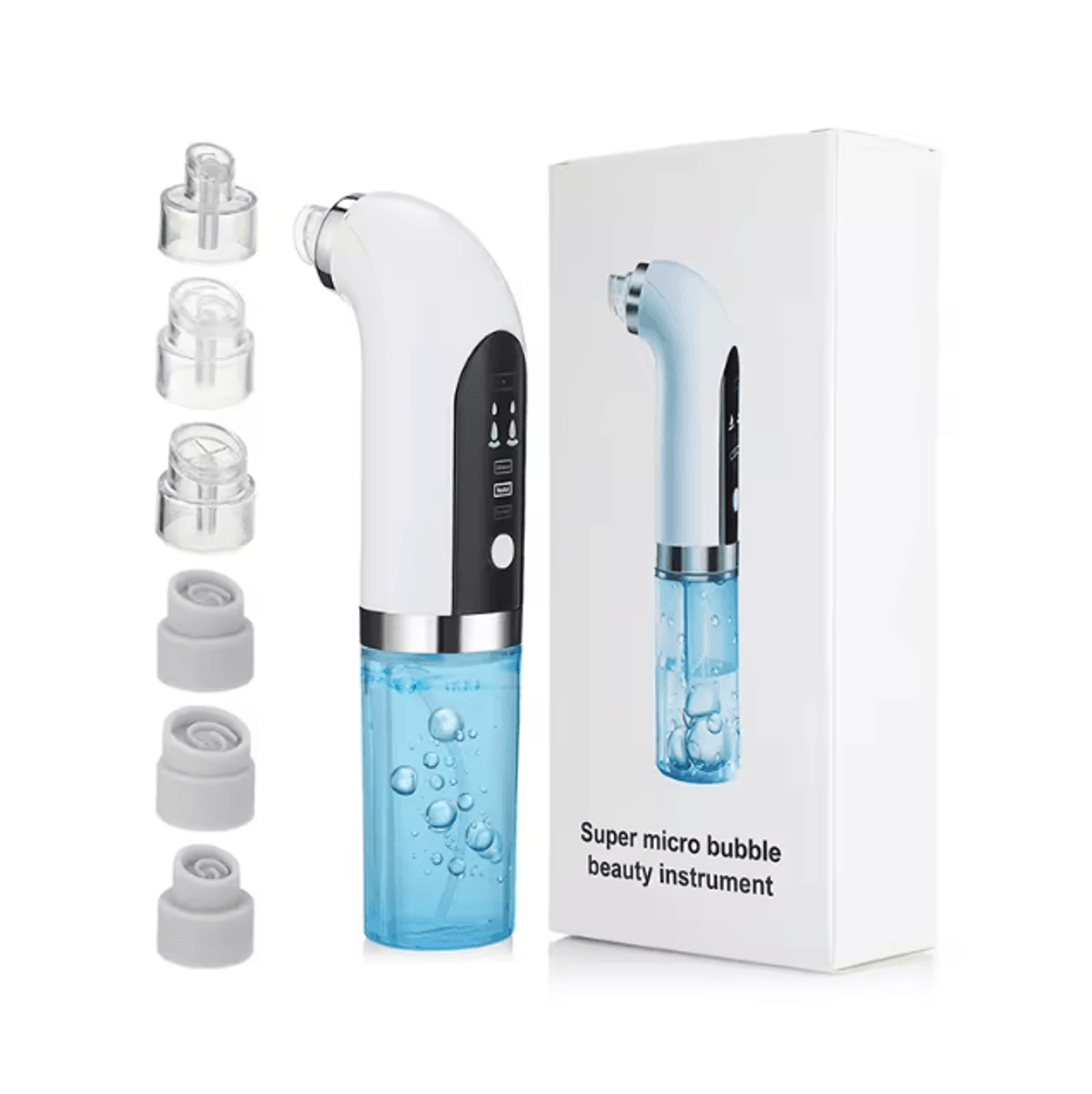 Electric Micro Bubble Pore Vacuum Blackhead Remover With USB Charging 4