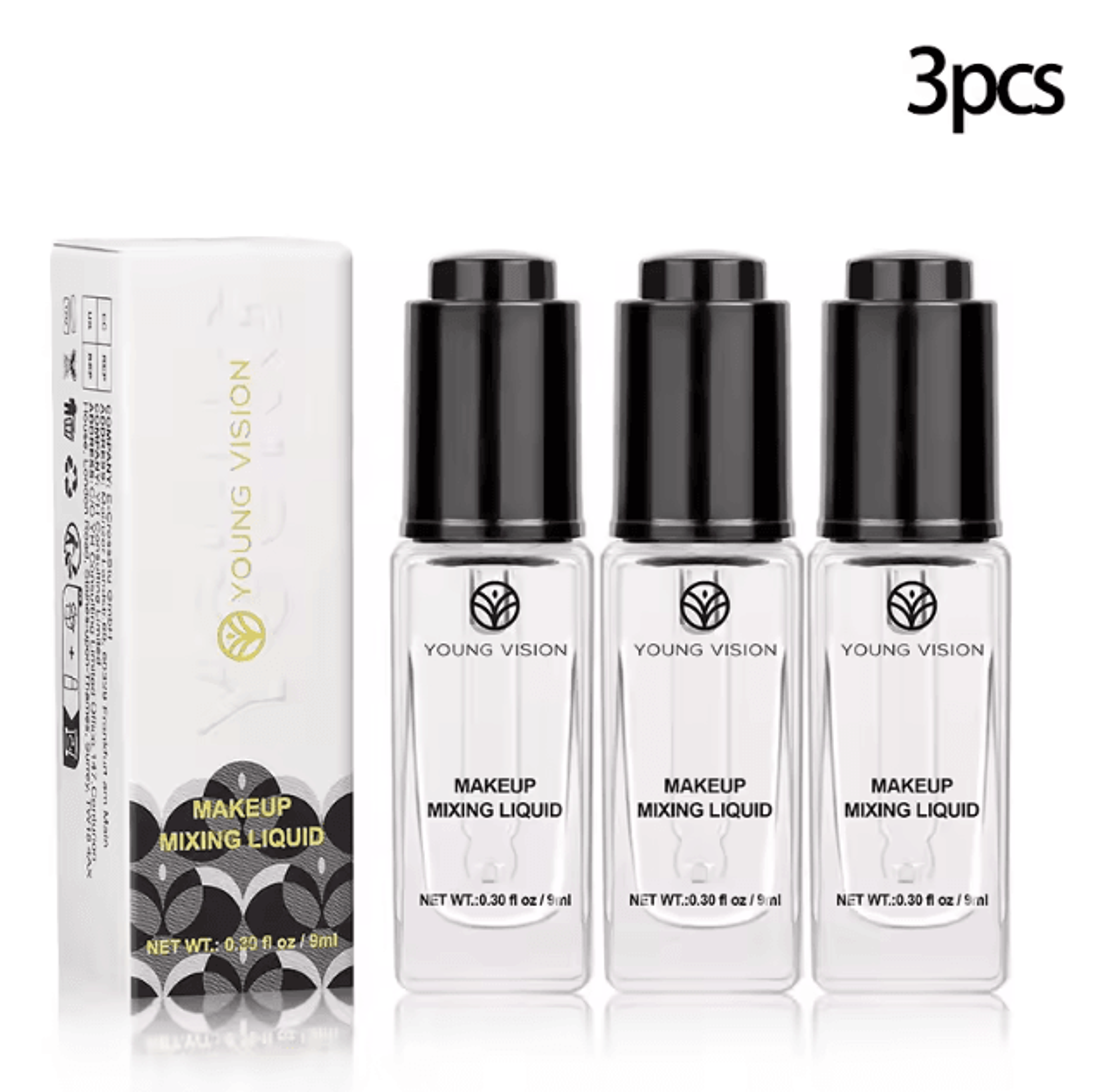 YOUNG VISION Makeup Mixing Liquid  MultiUse Cosmetic Mixing Essence For Eyeliner Eyeshadow  Pigment 6
