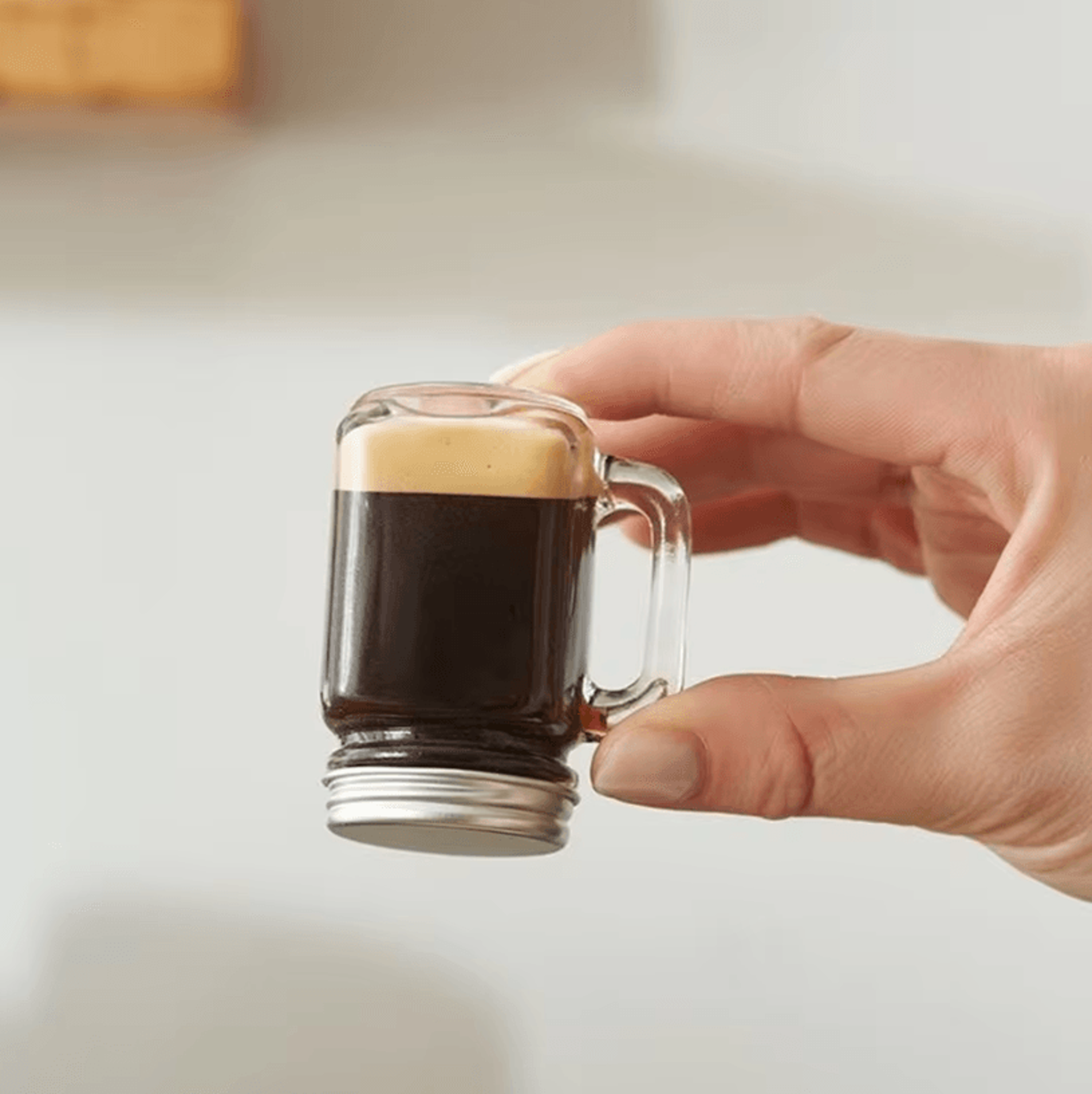 Portable Mini Mason Jar Bottle With Lid  Leakproof Mini Mason Jar Shot Glass For Honey Jam Juice  S 4