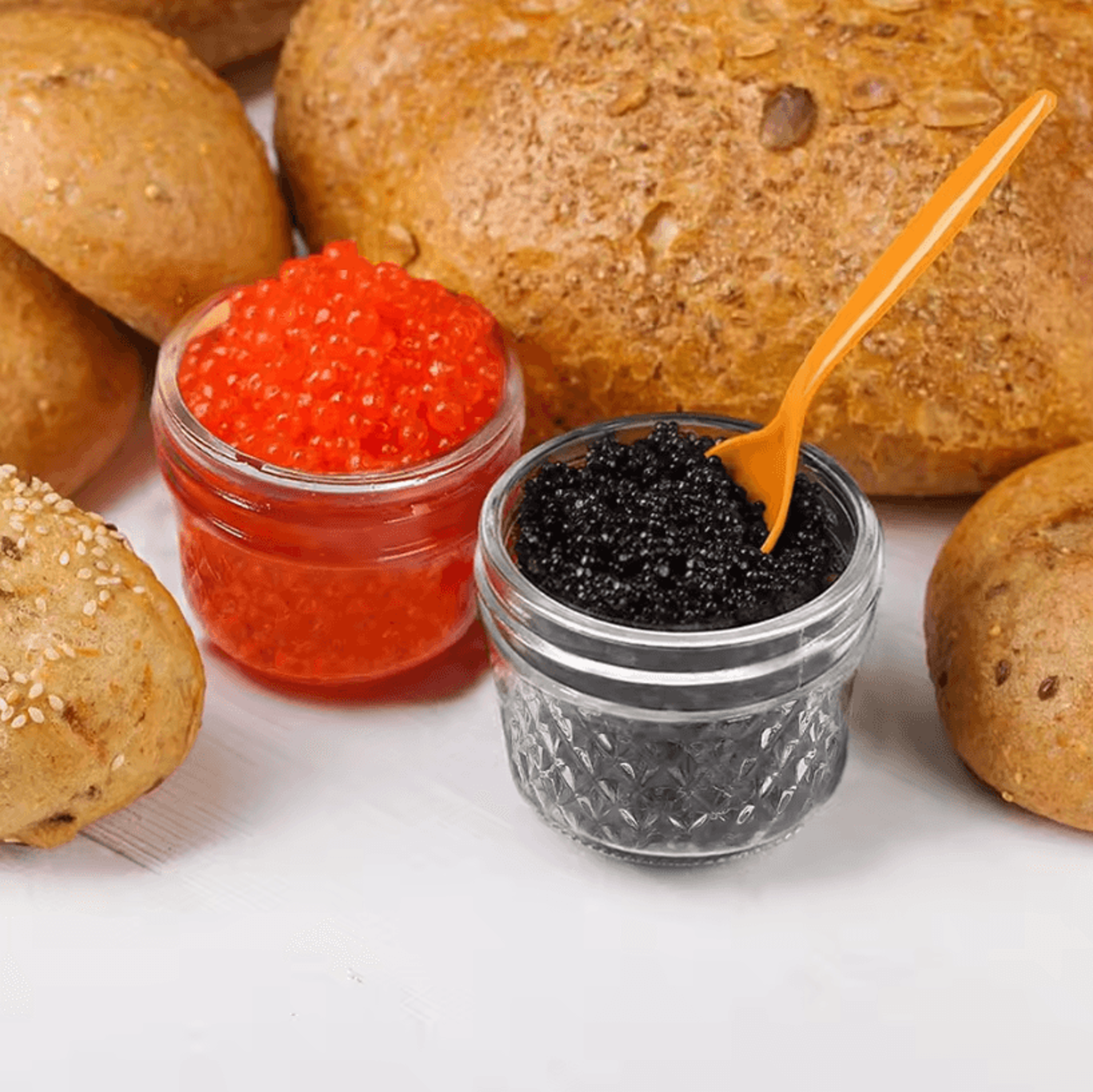 4oz Mini Mason Spice Jars With Lids  Clear Glass Canning Jars For Honey  Jam Separable Lid Food Sto 2